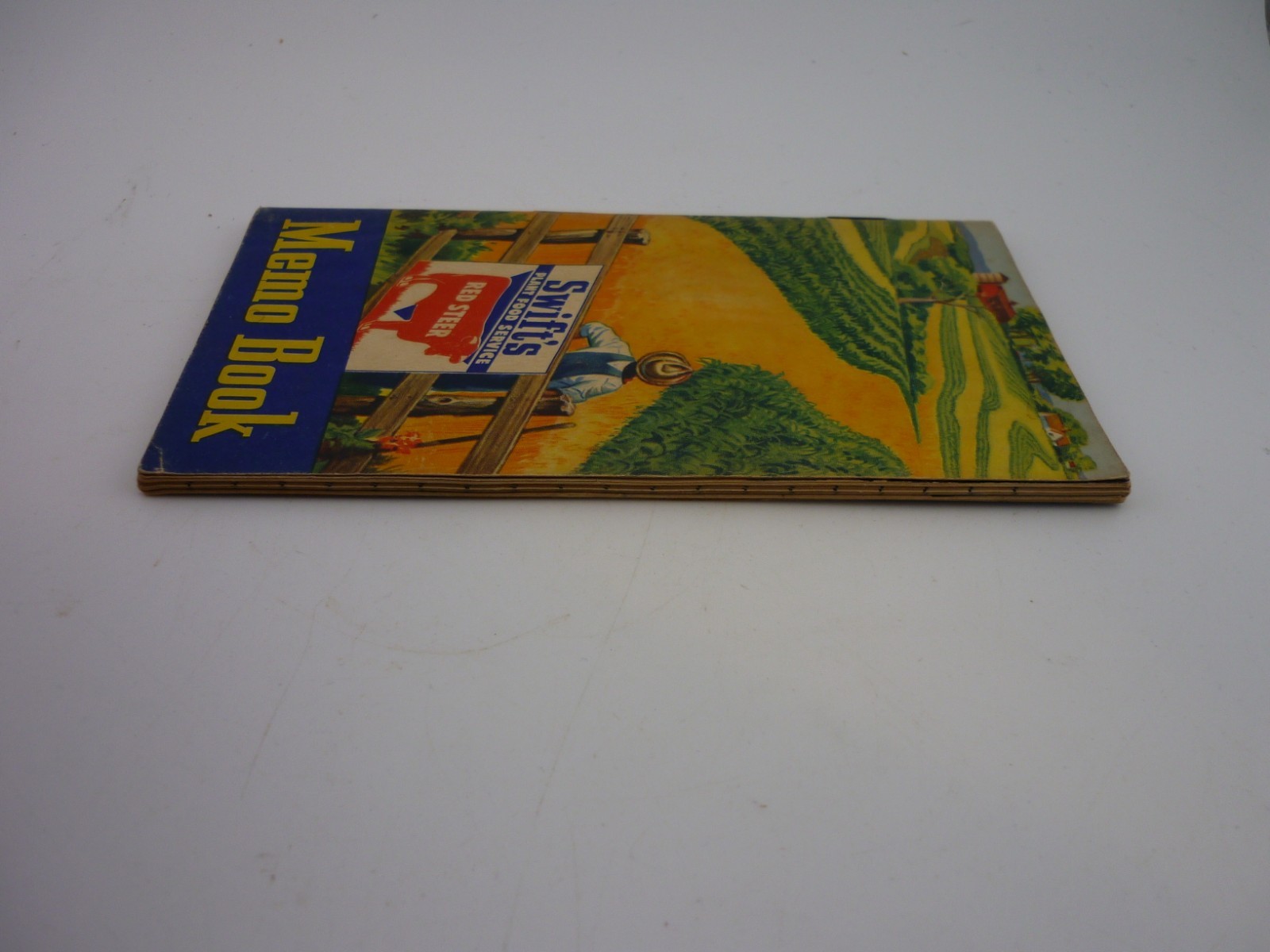 1955 Swift’s Red Steer Memo Book Farm Advertising Fertilizer Calendar