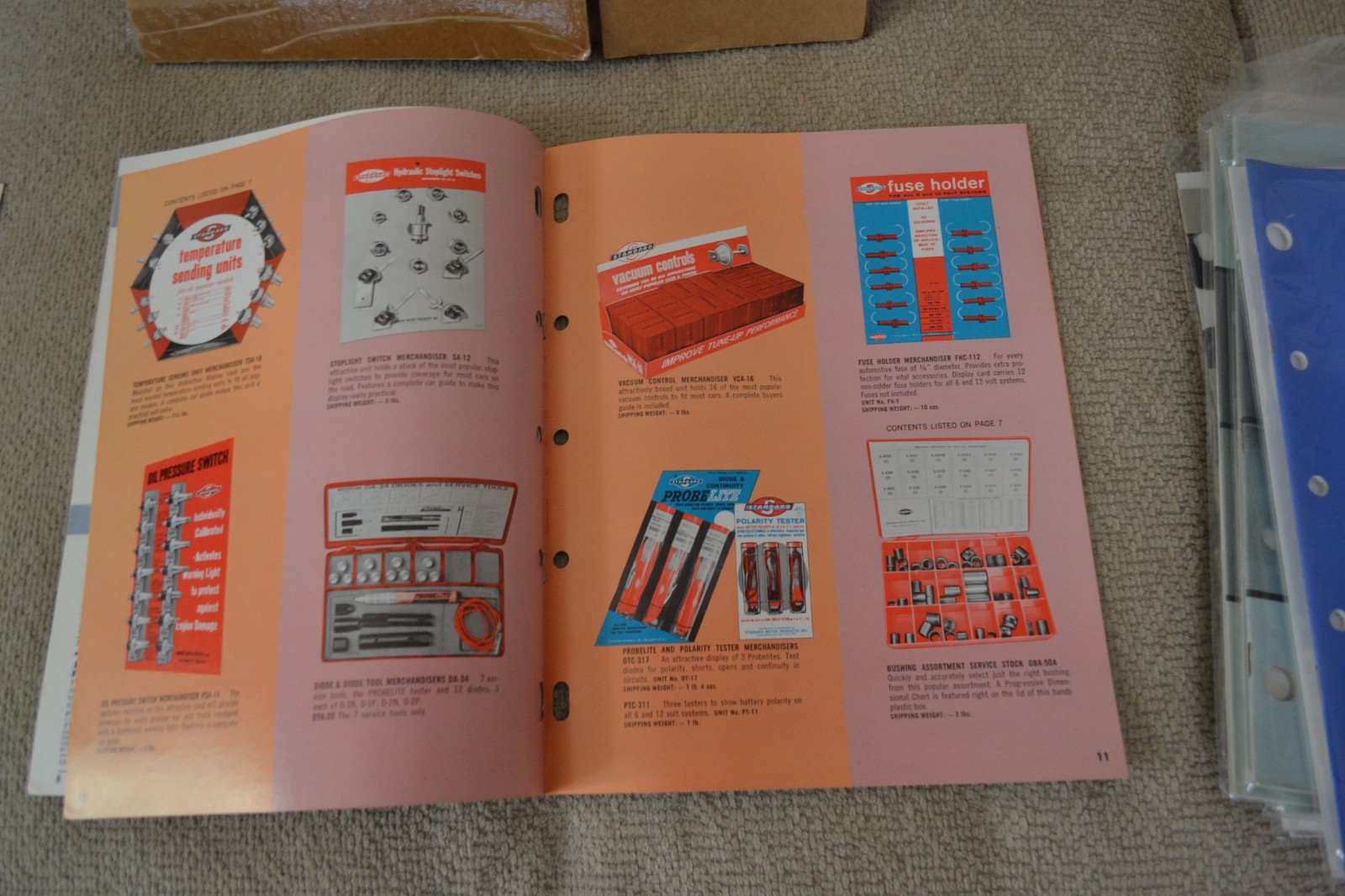 VTG 1972 Standard Blue Streak Stockmaster Plan Catalog & Dealer Bonus