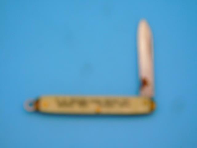 F.R. Miller Feed Mills Advertising Pocket Knife Omaha, Nebraska Colonial
