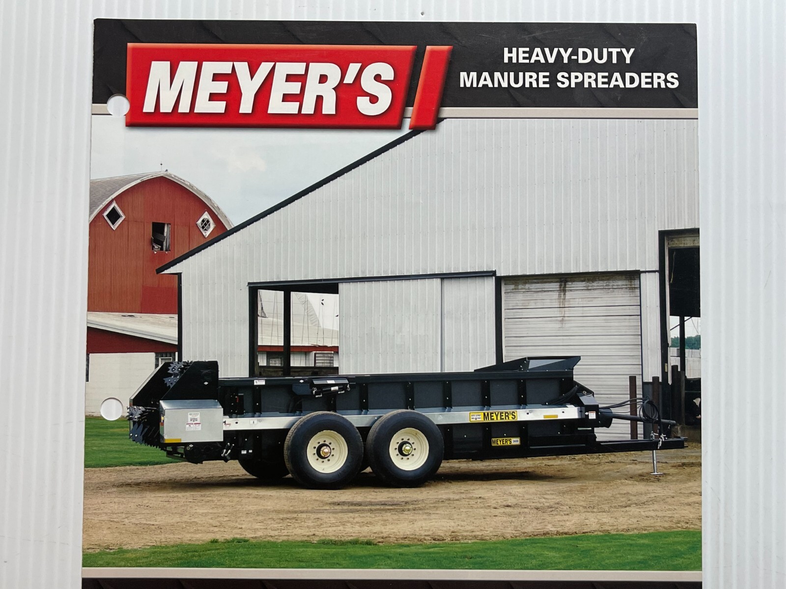 Meyer’s Heavy Duty Manure Spreaders – Sales Brochure *Original Dated 2010*