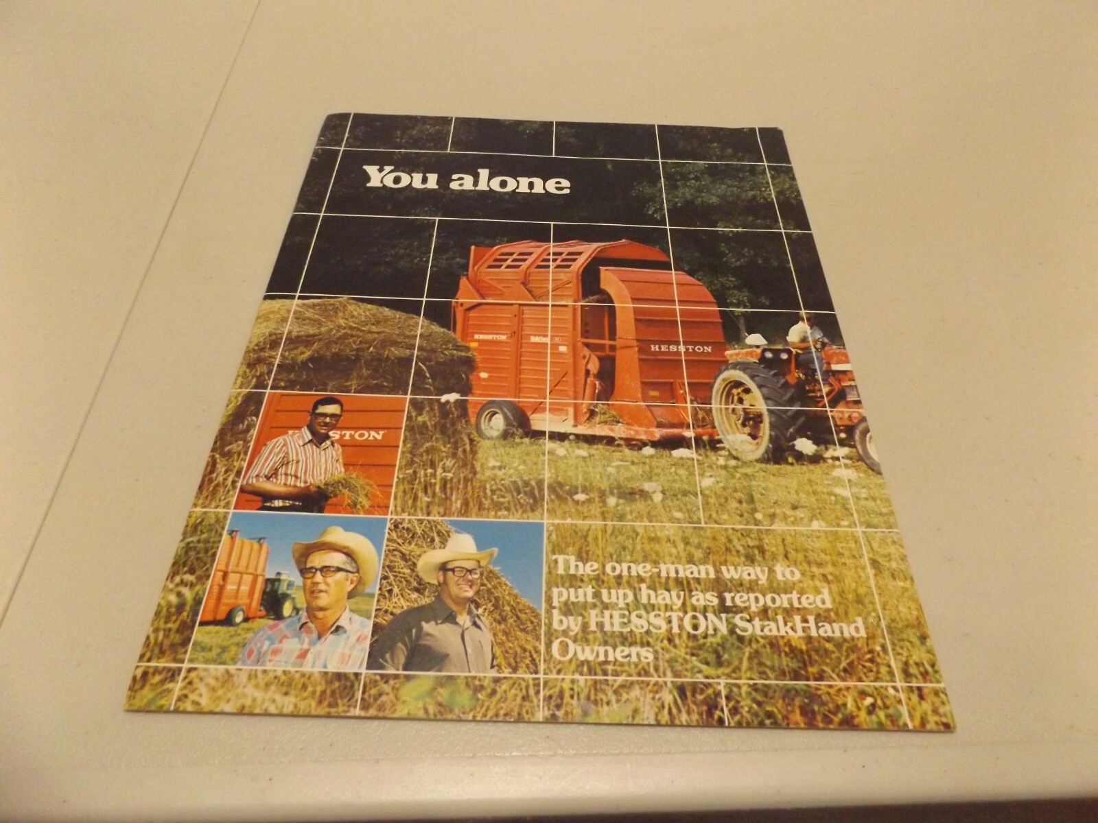 HESSTON YOU ALONE, LIT # SH-20 973 1973