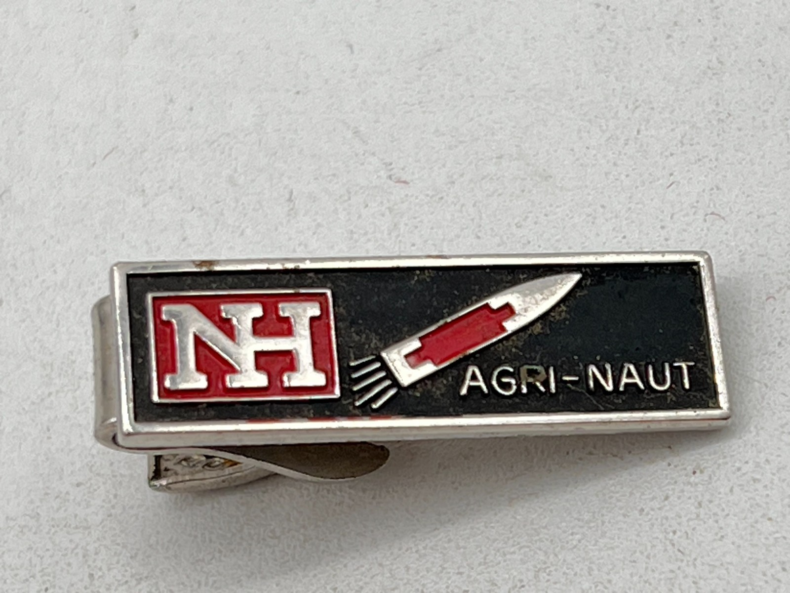 Vintage New Holland NH Agri-Naut Farming Agriculture Advertising Tie Clip