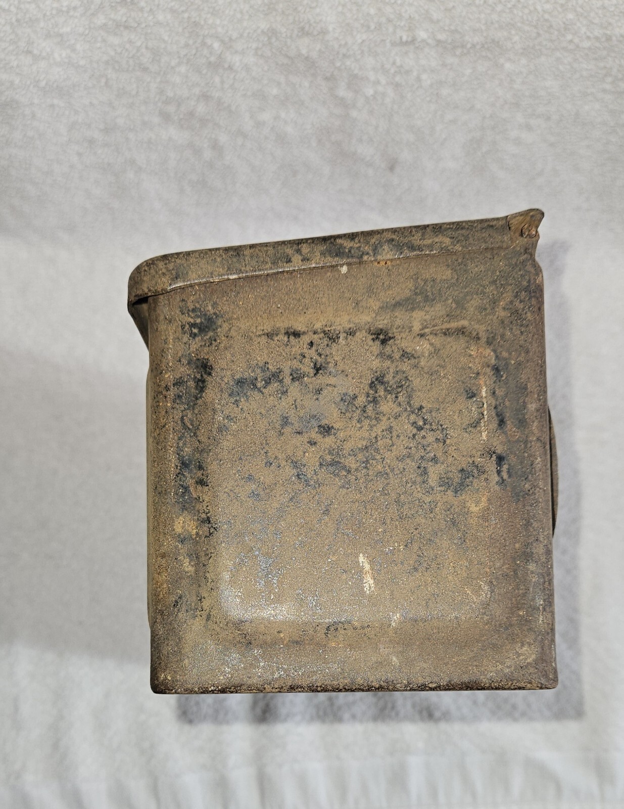 Vintage Fordson Tractor Tool Utility Box Embossed Lid Locking Clasp Early 1900’s