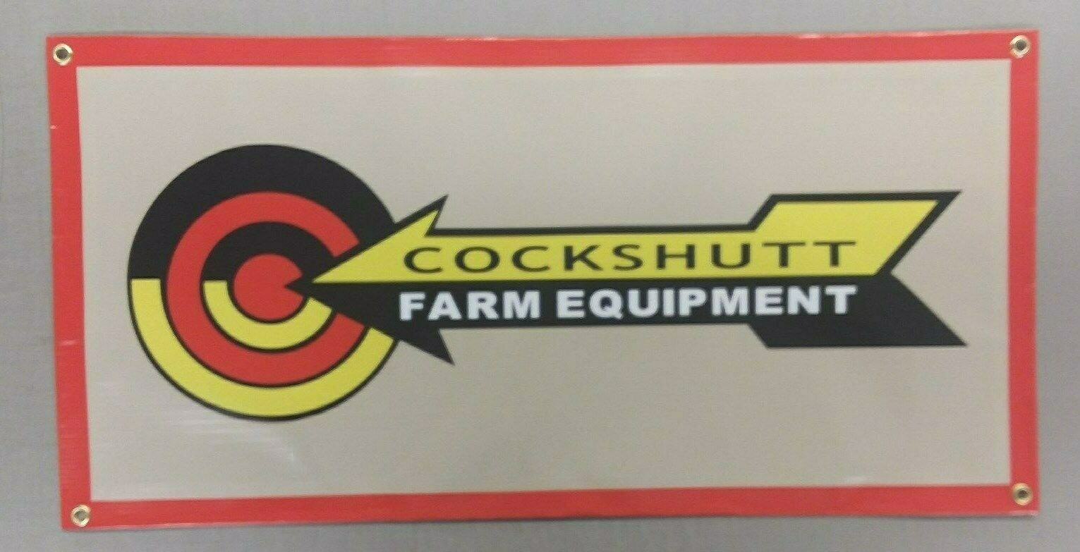 COCKSHUTT TRACTOR BANNER- 24″ X 12″