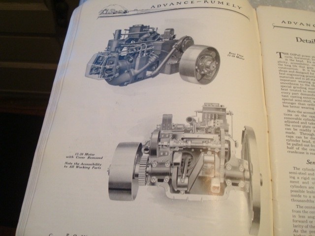 RARE Advance Rumely Power Farming Machinery 100 Page Publication