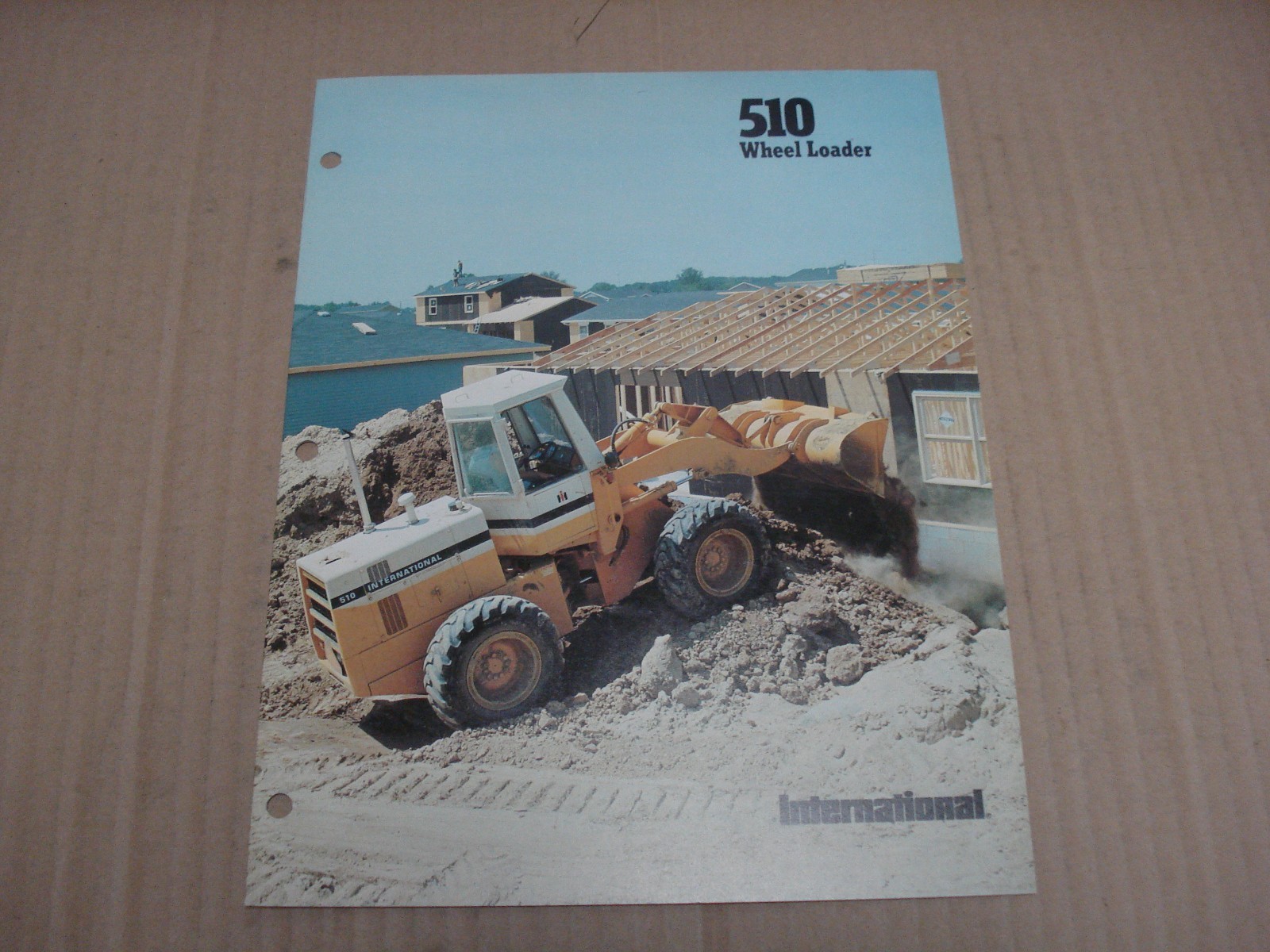 International 510 Wheel Loader Brochure