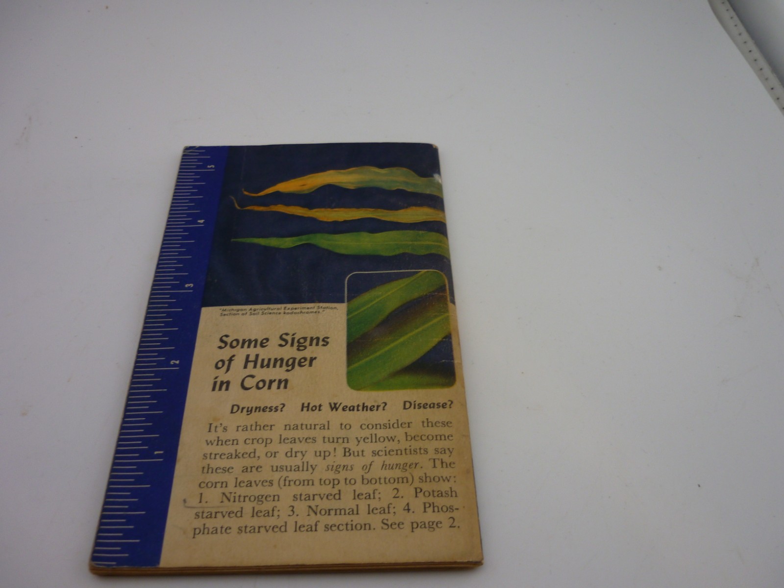 1955 Swift’s Red Steer Memo Book Farm Advertising Fertilizer Calendar