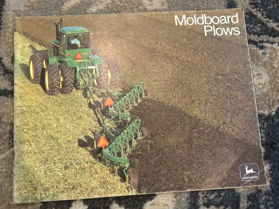 John Deere Moldboard Plows For 1974 Brochure FCCA
