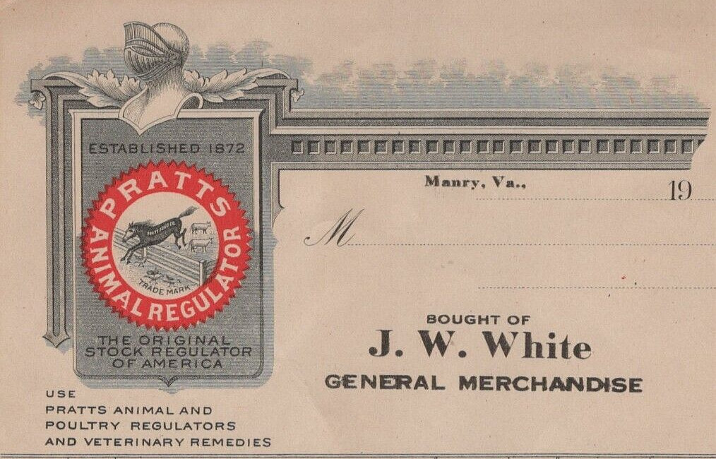Agriculture Animal Regulator Poultry Veterinary Remedy Color Invoice 1900 A10CC
