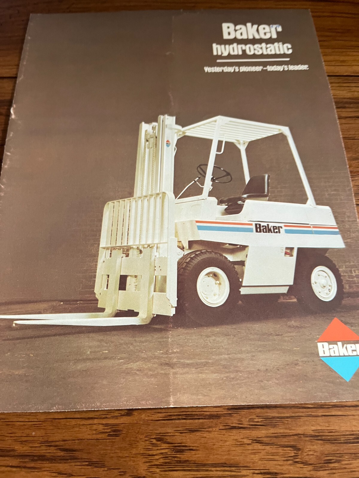 Baker Hydrostatic Forklift Brochure AMIL22