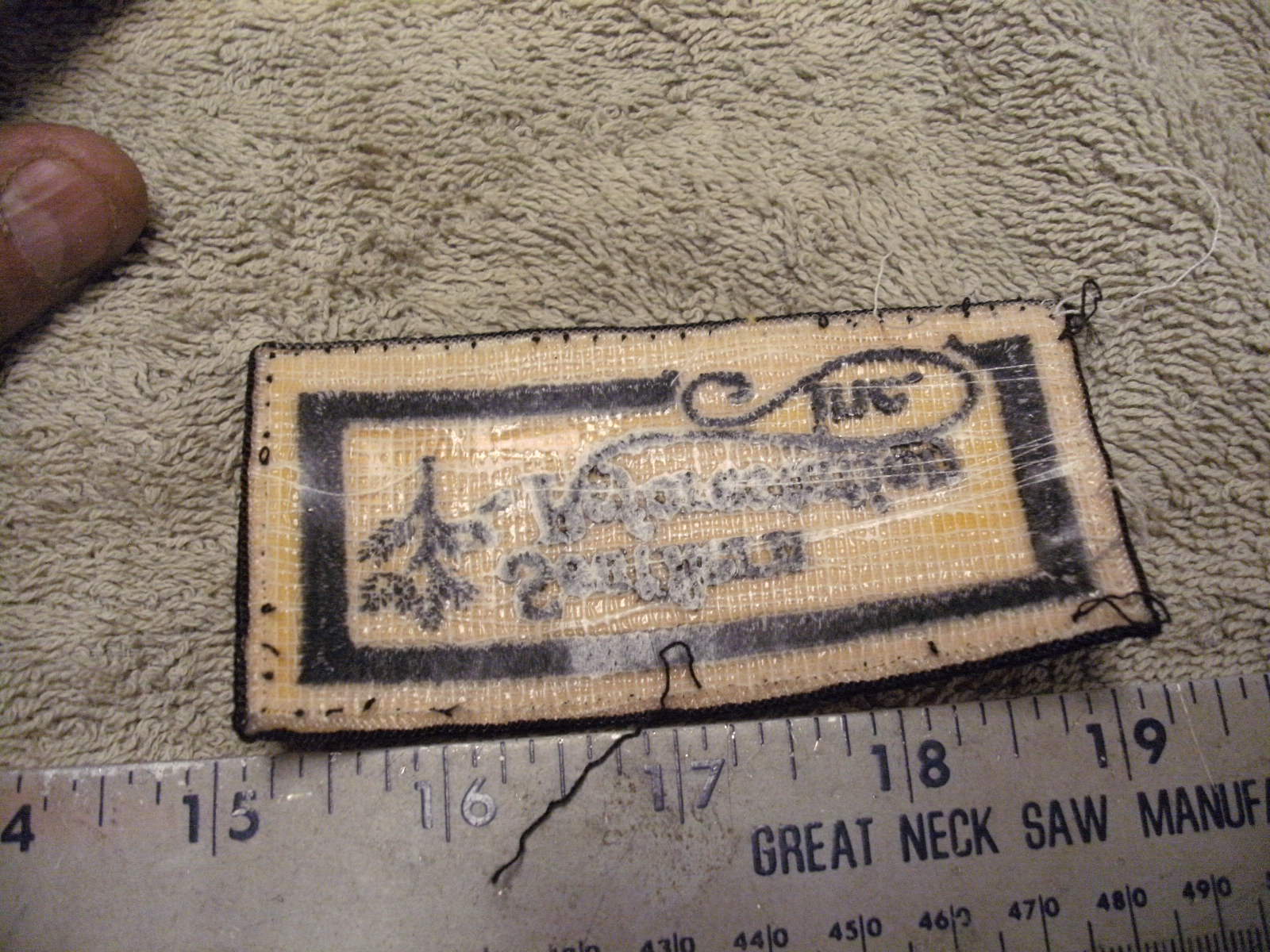 SOUTHERN REFORESTATION INC Cloth Hat. Uniform Patch