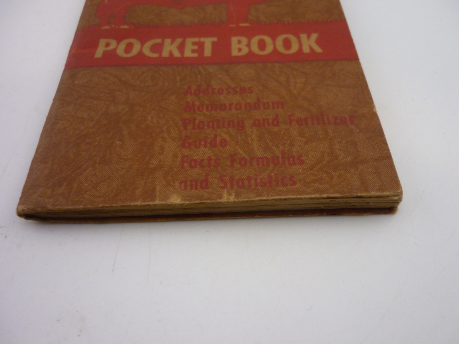 1946 Swift’s Red Steer Fertilizers Pocket Book Farm Advertising Memorandum