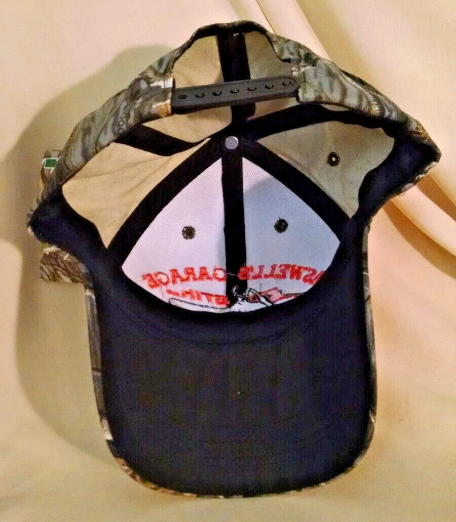 STIHL HAT ASWELL’S GARAGE SUFFOLK VA CAMO ORANGE NATUREWOODS DAYSTONE CHAIN SAW