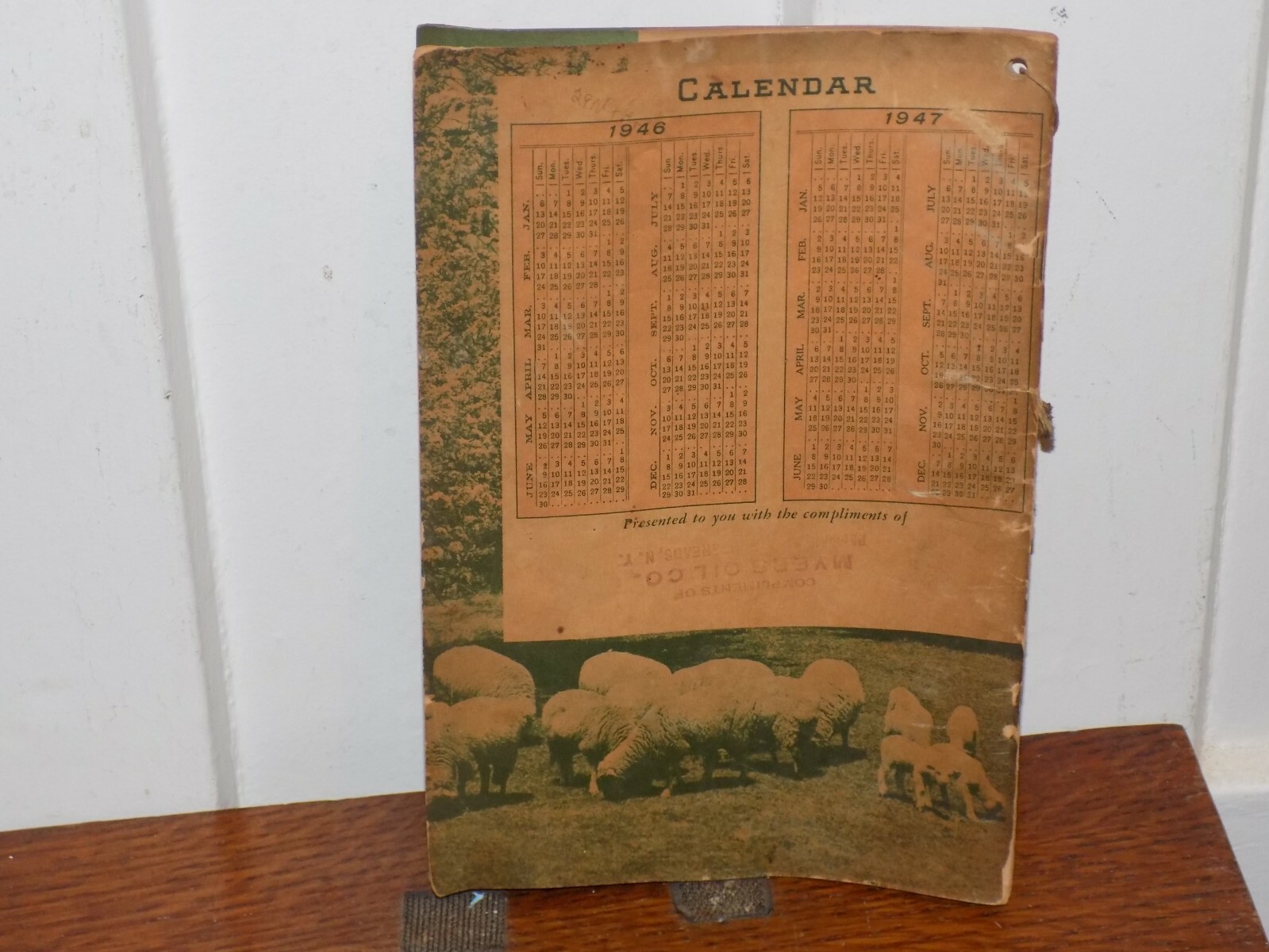 Vintage 1946-47 The Farm Book Cities Services Oils Booklet