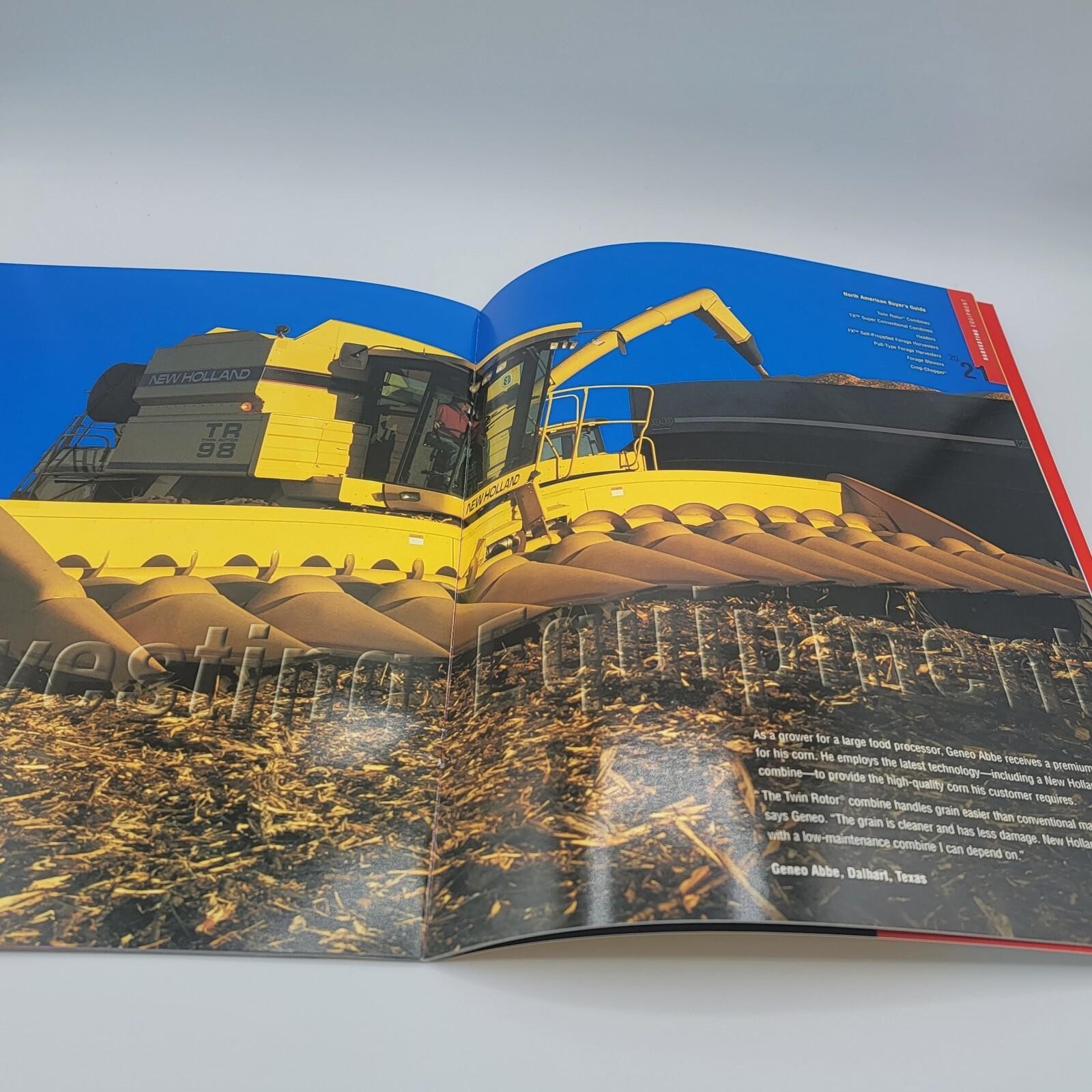 New Holland North American Buyer’s Guide 1997 33 pages