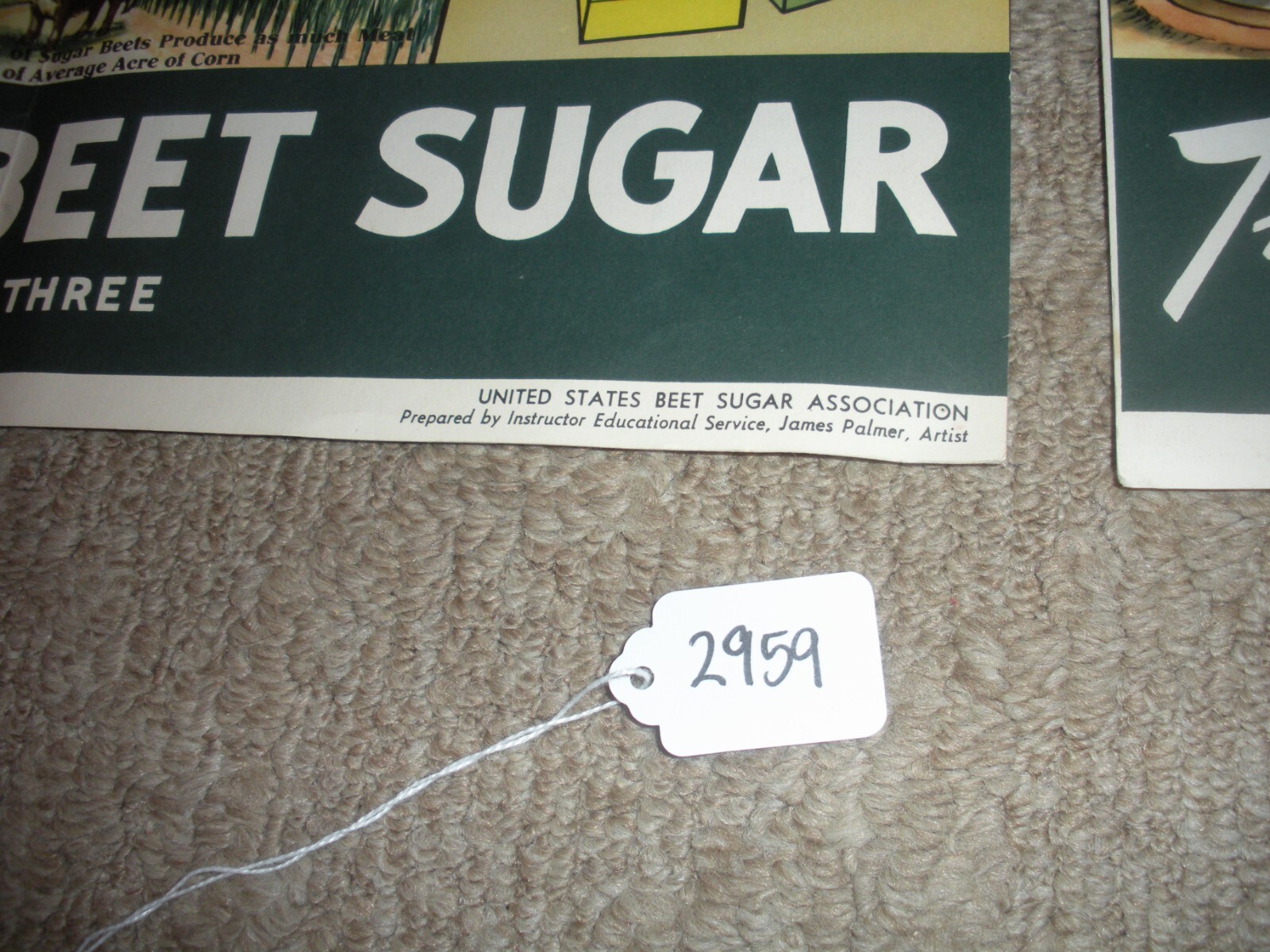 Rare Vintage 1950’s? Extracting STORY Beet Sugar food Factory COMPLETE SET OF 4