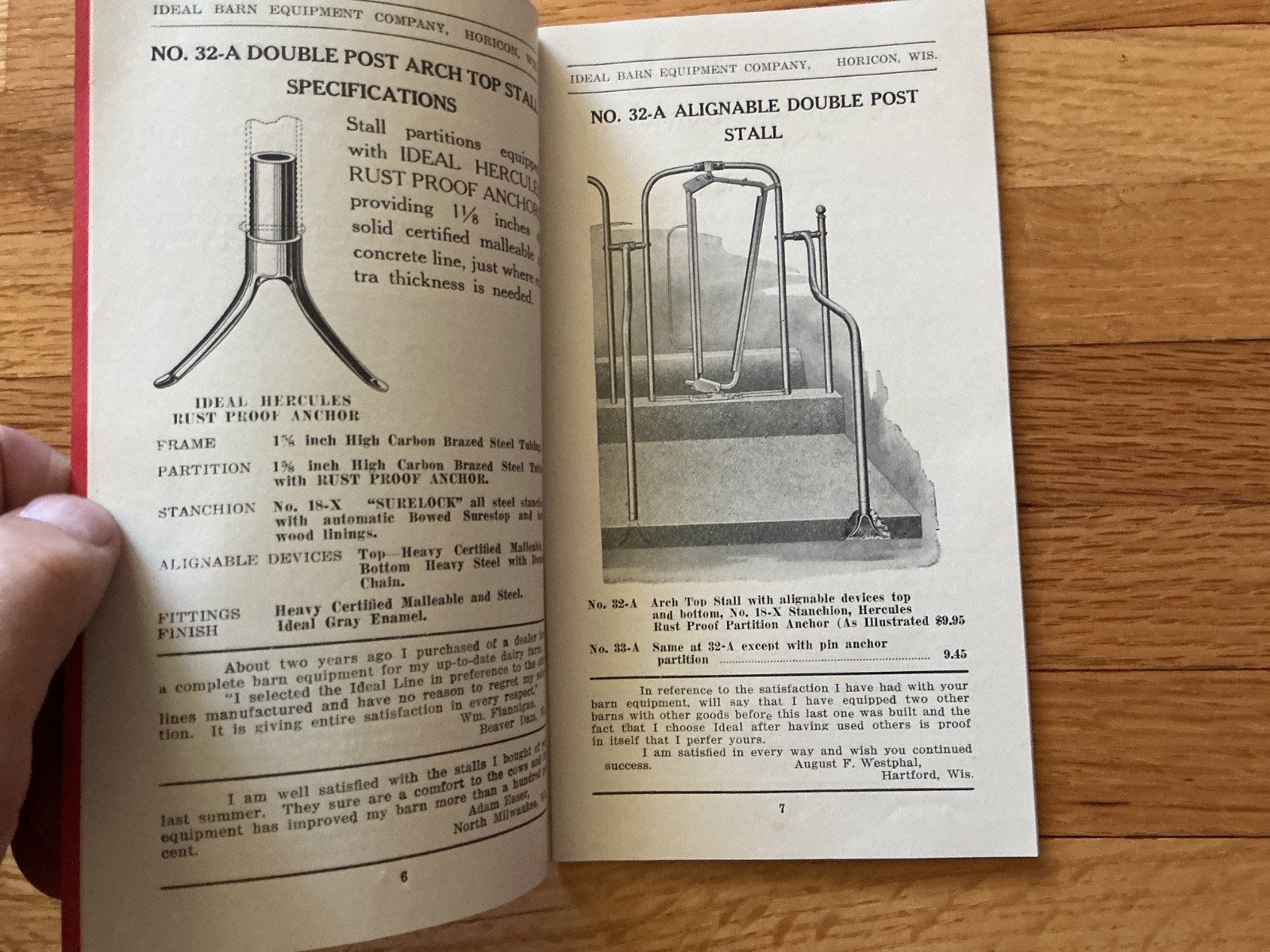 1928 Gardner Manufacturing & Ideal Barn Equip. Co. Catalog Horicon Wis