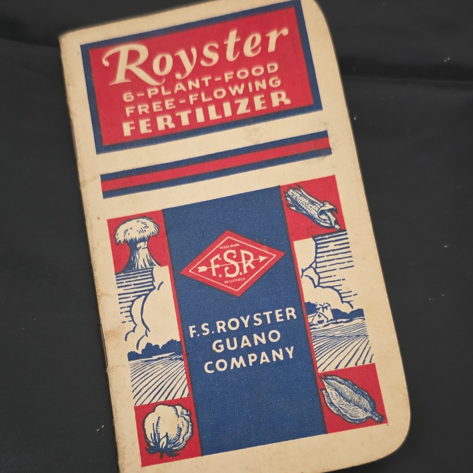 Royster Fertilizer Vintage Note Pad 1956-1957