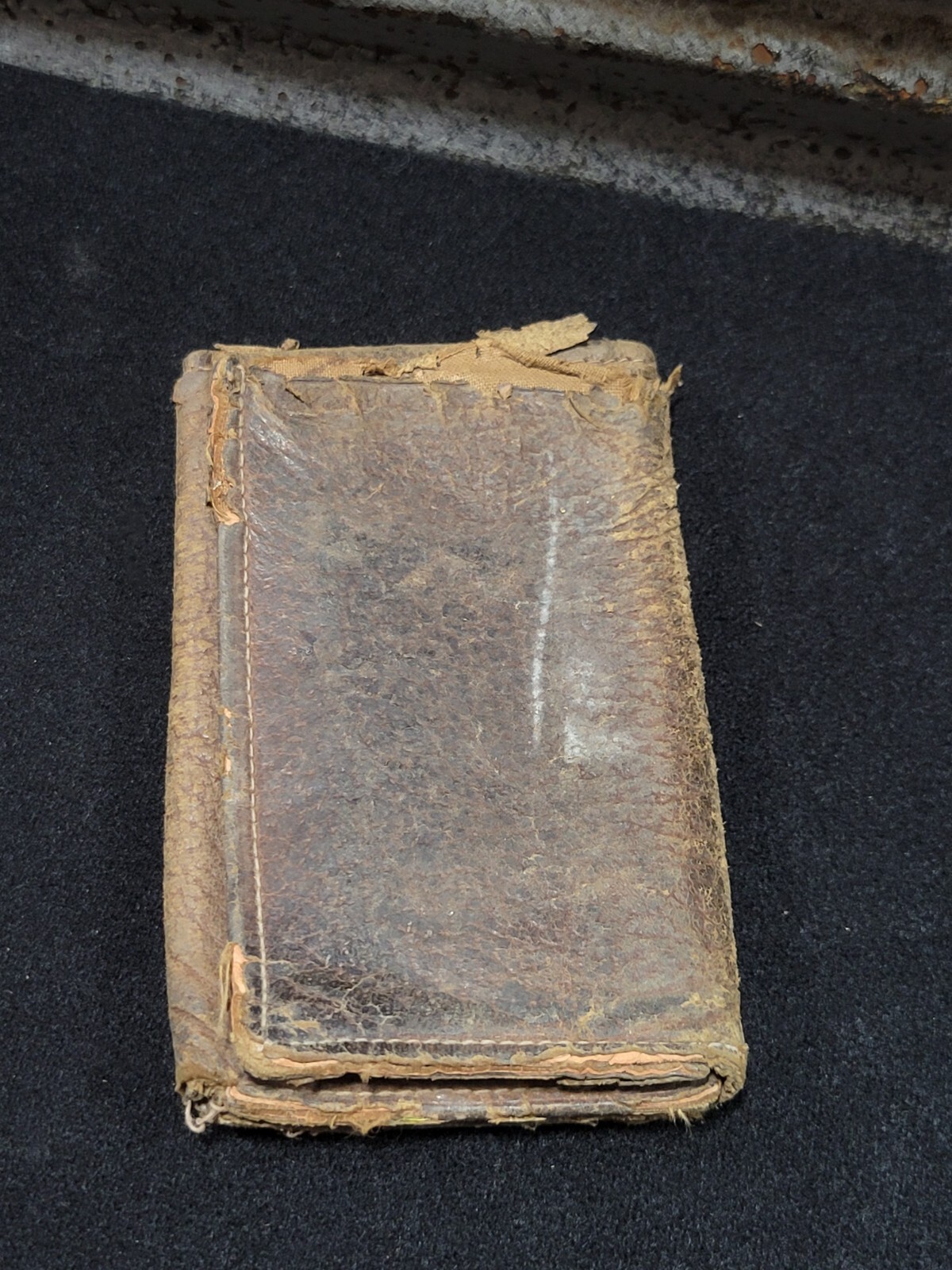 Antique Advertising Wallet CW Jean Poultry Egg Buyers Worthington Elnora Indiana