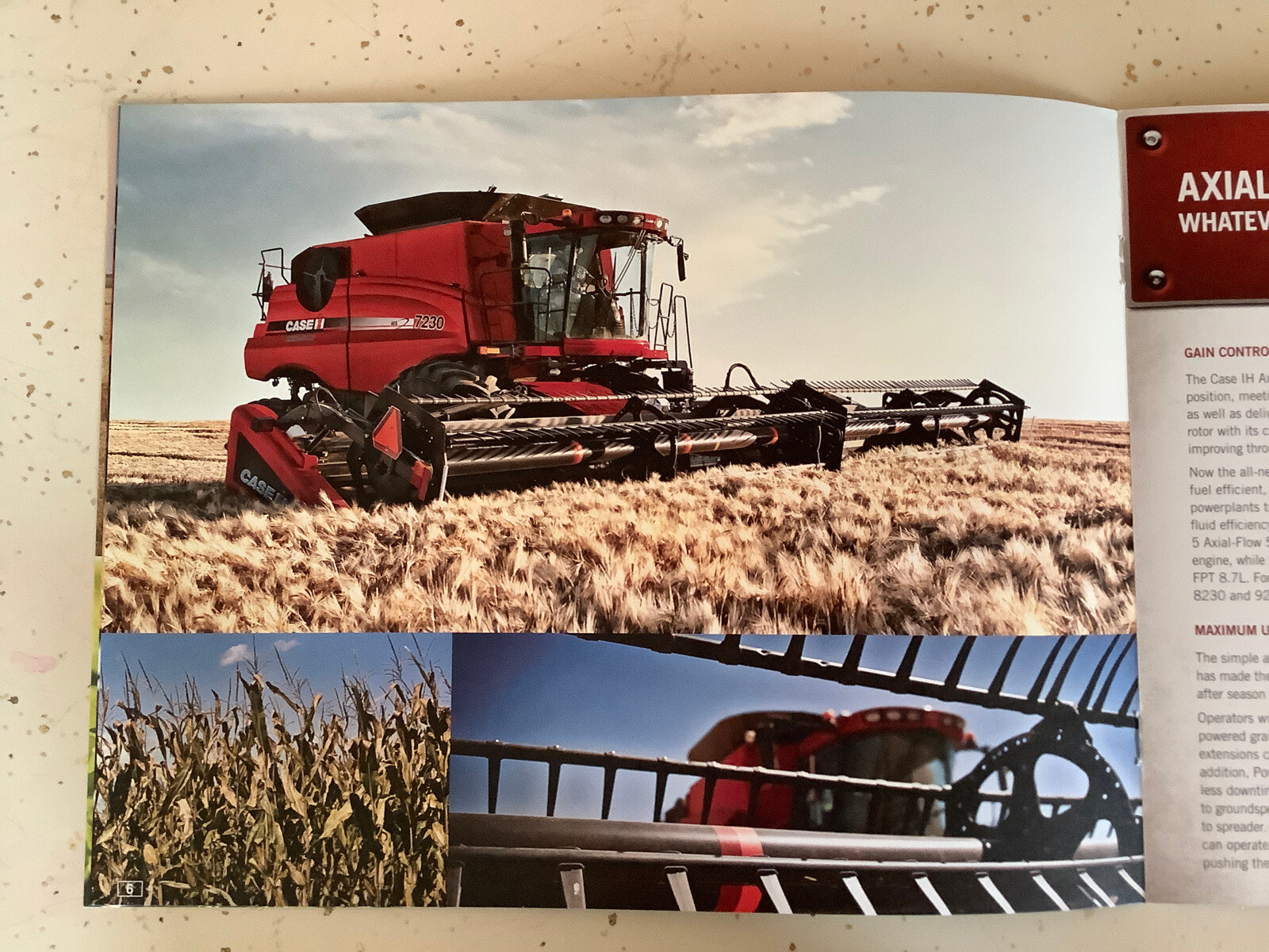 AXIAL-FLOW COMBINES NEW 2012 PREVIEW 12 PAGES 2011 Sales Brochure