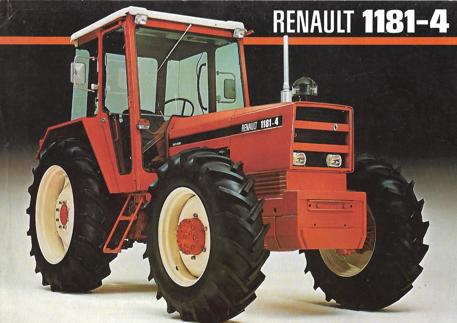 Farm Tractor Data Sheet – Renault – 1181-4 – c1970’s – Brochure (F9344)