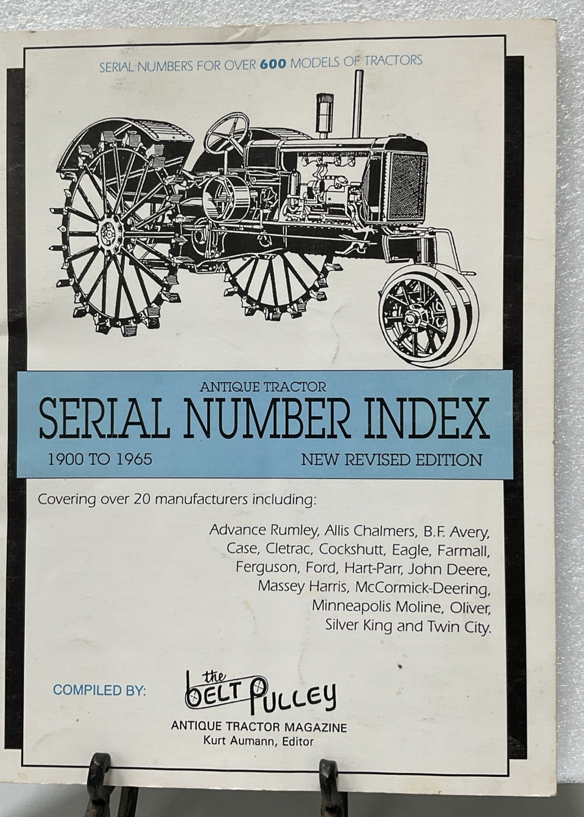 Antique Tractor Magazine Serial Number Index The Belt Pulley 1900 To 1965
