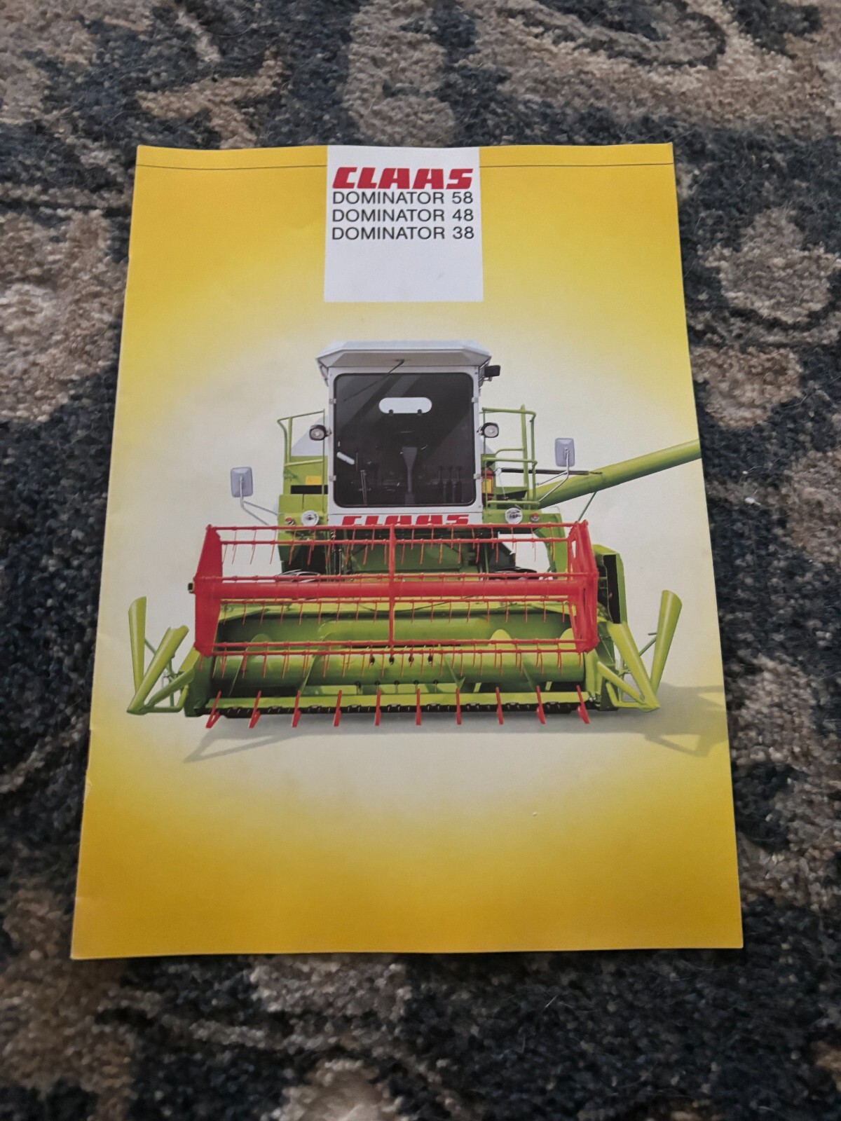 Claas 38 48 58 Dominator Combine Brochure FCCA25
