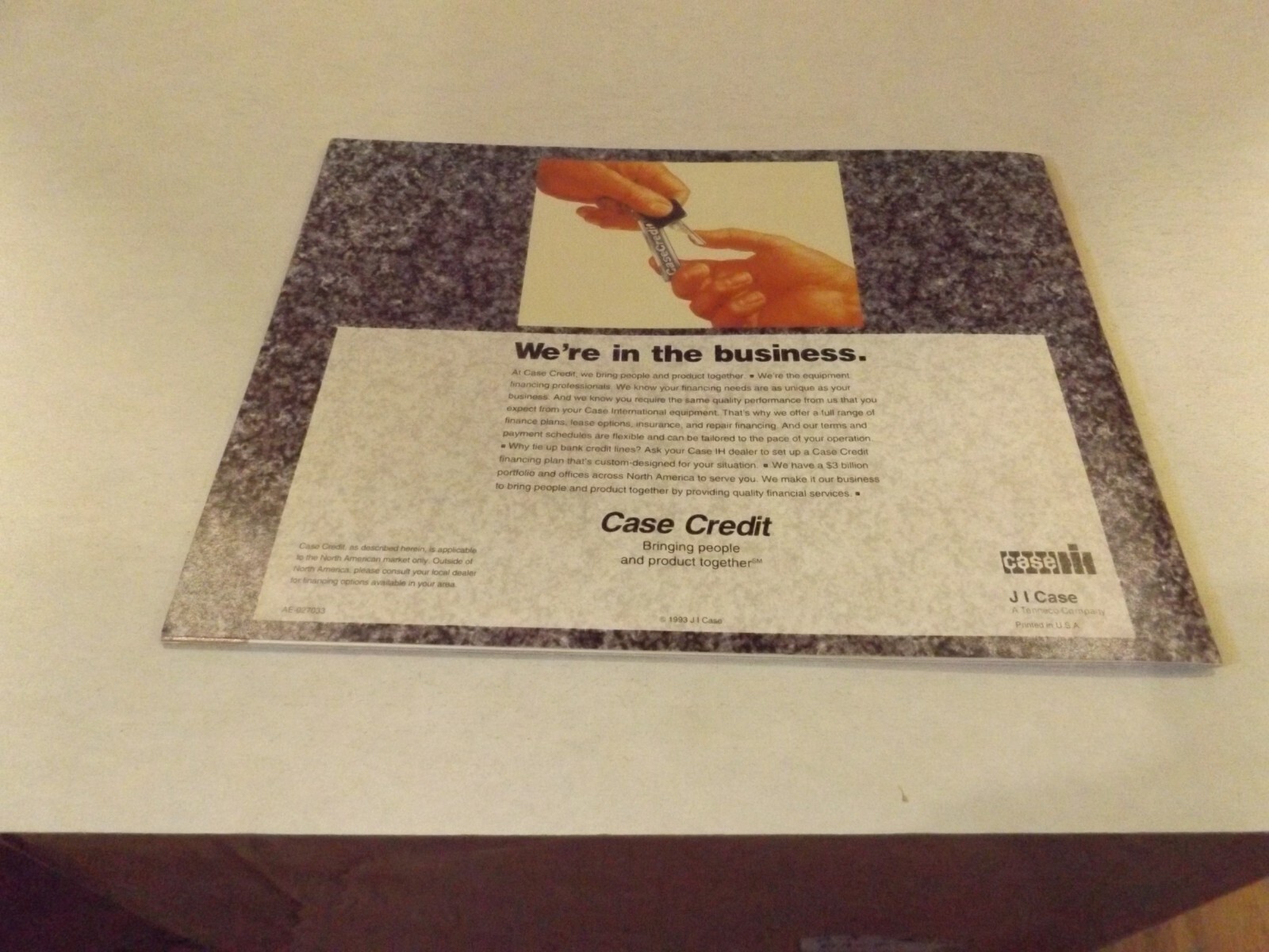 1993 CASE INTERNATIONAL BUYER’S GUIDE , LIT # AD-027033