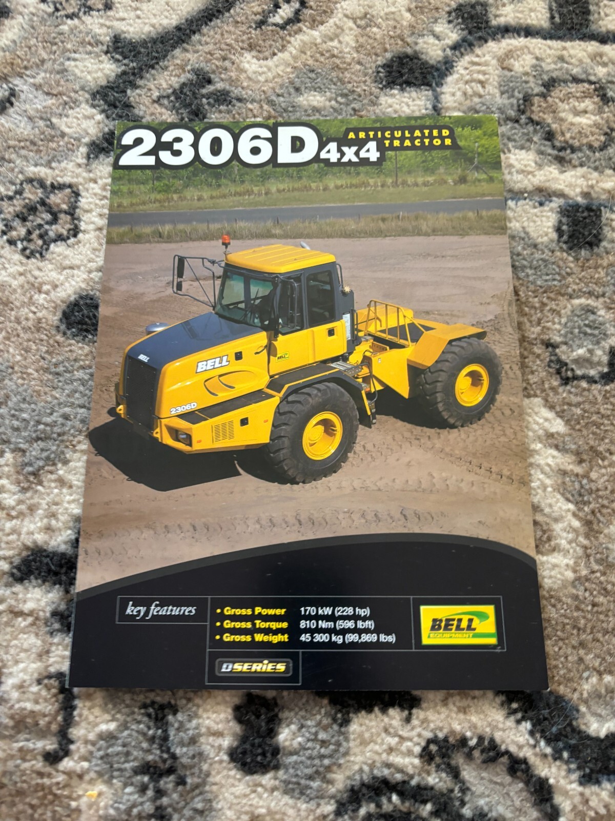 Bell 2306D 4X4 Articulated Tractor Brochure FCCA24