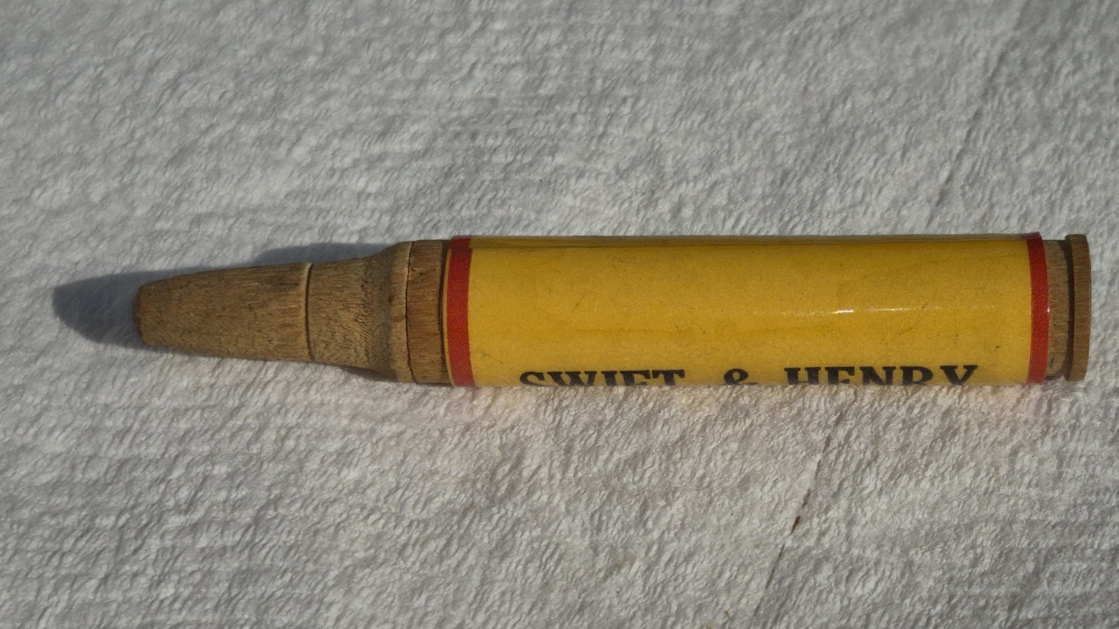 “SWIFT & HENRY Live Stock South St. Joseph Mo. Commission Co.”WOOD Bullet Pencil