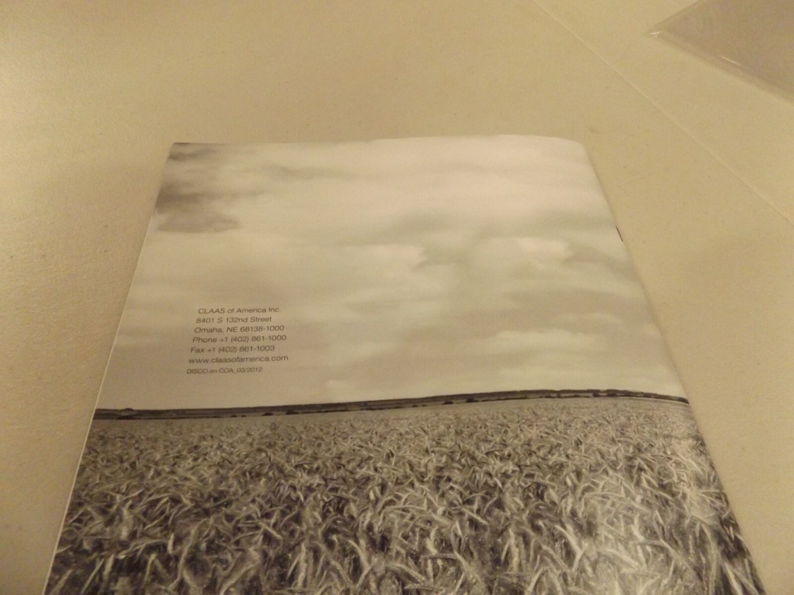 CLAAS DISCO Perfect forage. LITERATURE # DISCO 03/2012