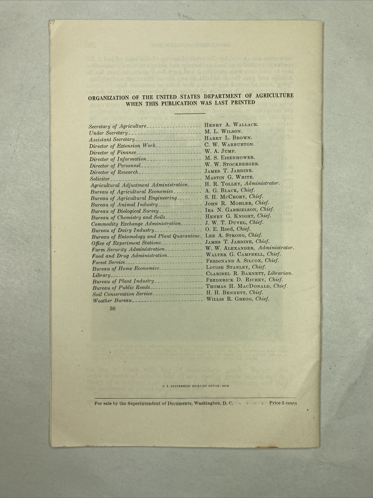 1938 USDA Farmers’ Bulletin No. 1539 High-grade alfalfa hay bailing for market