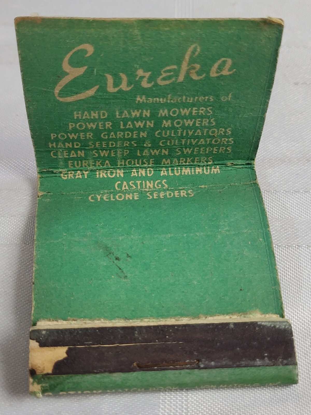 1940’S EUREKA WOODSTOCK CANADA CANADIAN CLIPPER LAWN MOWER ADVERTISING VINTAGE