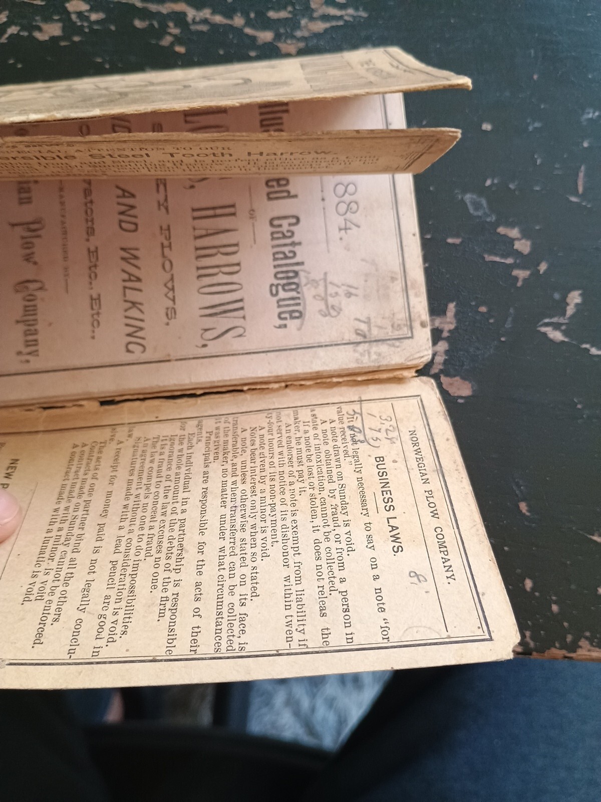 1884 Norwegian Plow Co. Dubuque Iowa Illustrated Catalogue Agricultura Equipment