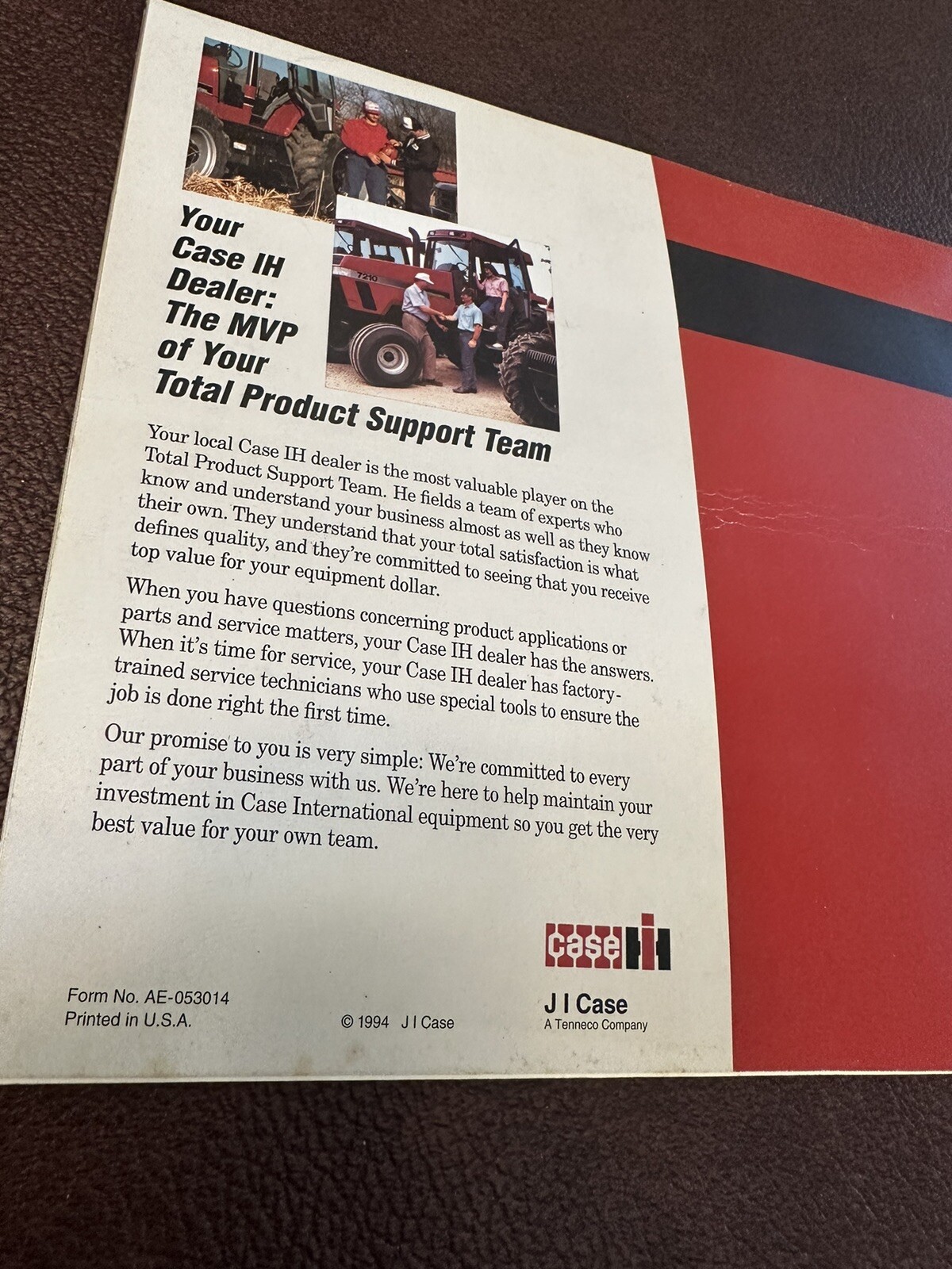Case International 1994Buyers Guide