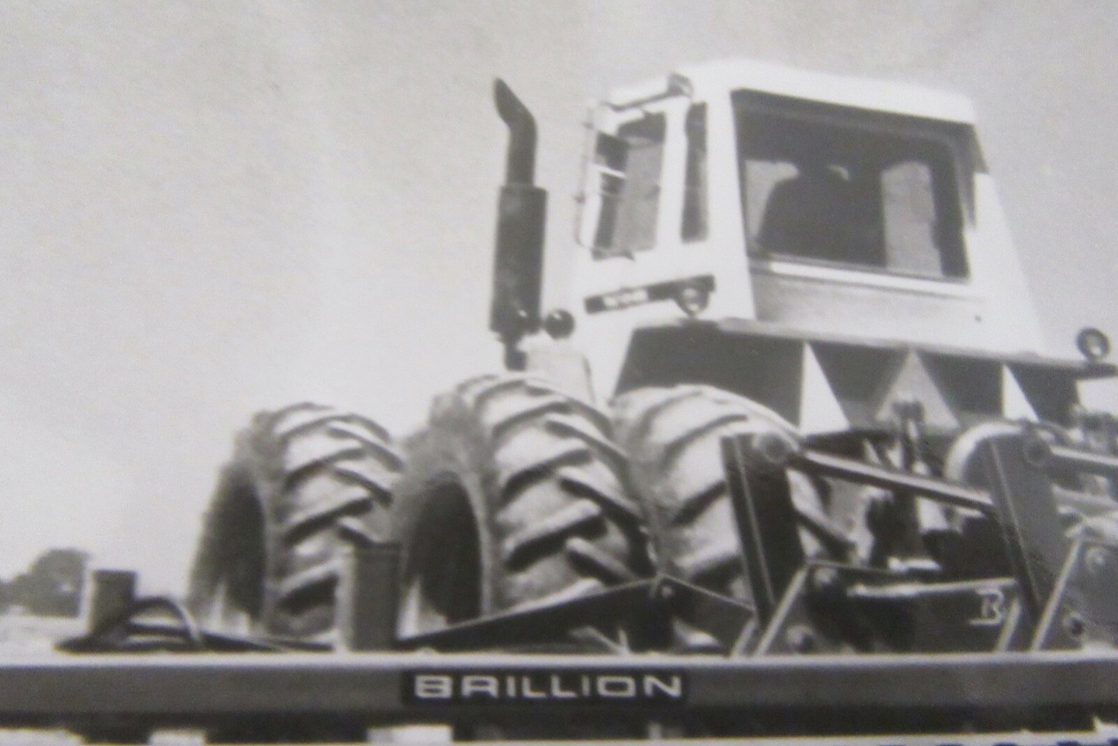 Vintage Brillion 30′ Pulvi- Mulcher 8″ x 10″ Black & White Photo (Original)