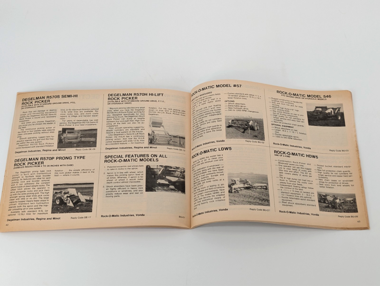 Saskatchewan Implement Buyer’s Guide 1982 Industry and Commerce Catalog