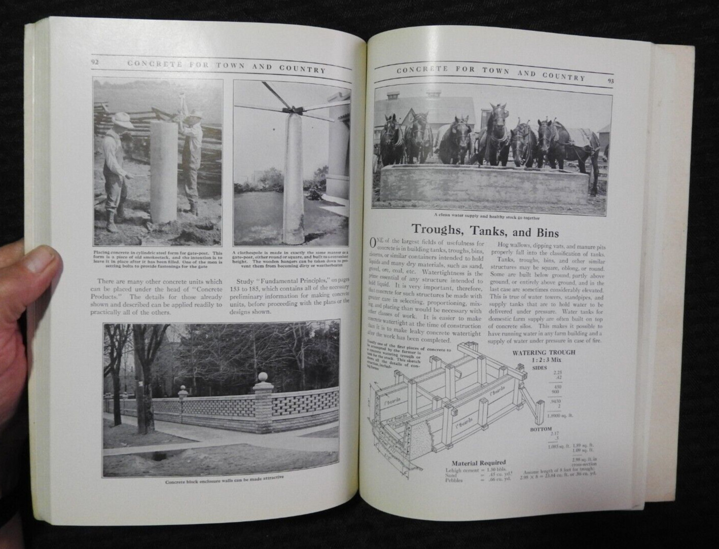 1922 Lehigh Cement Company “Concrete for Town & Country” Allentown PA Catalog