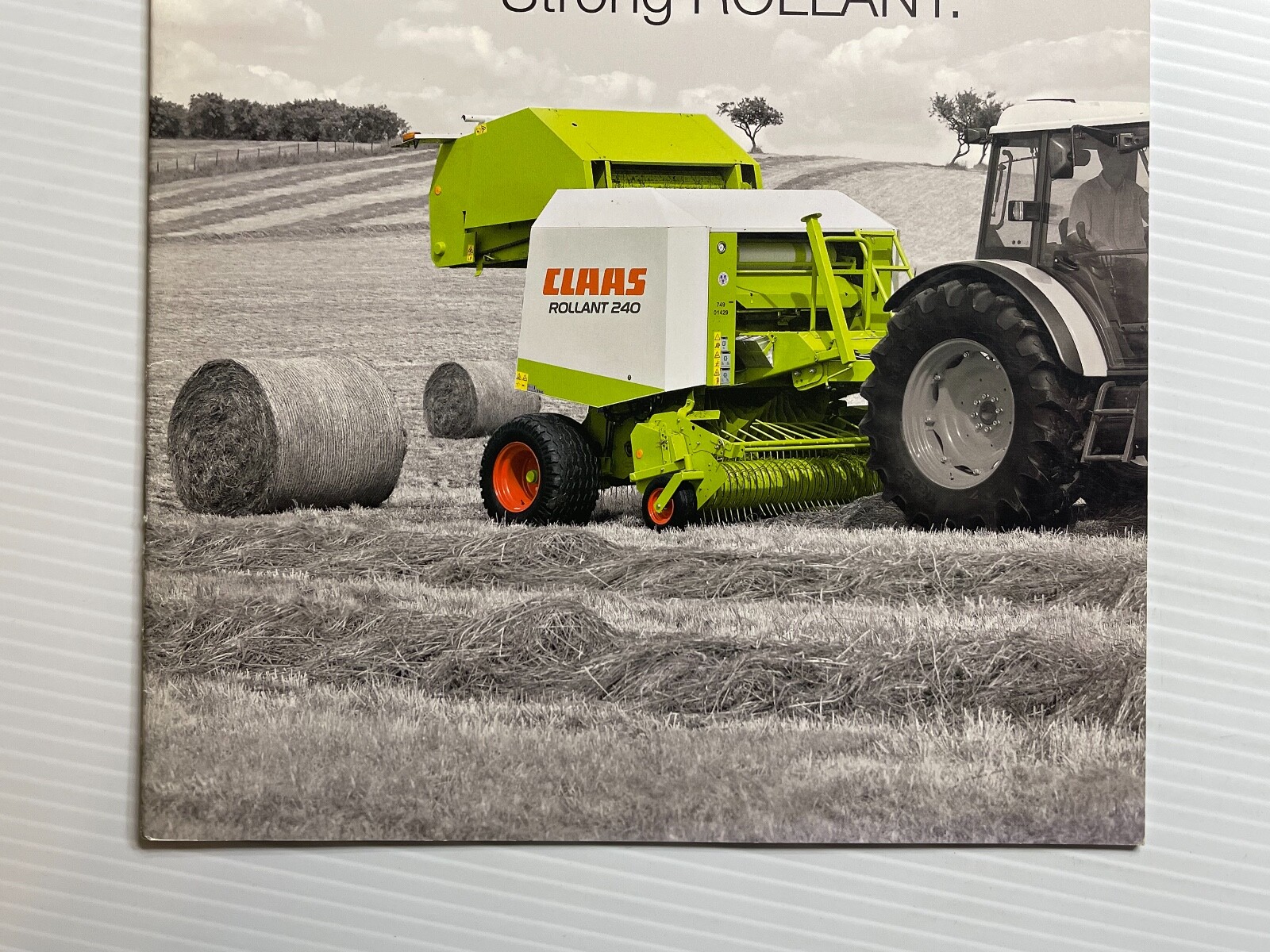 CLAAS Rollant 250 RC 240 Baler Sales Brochure *2009* (Showroom Sales Book)