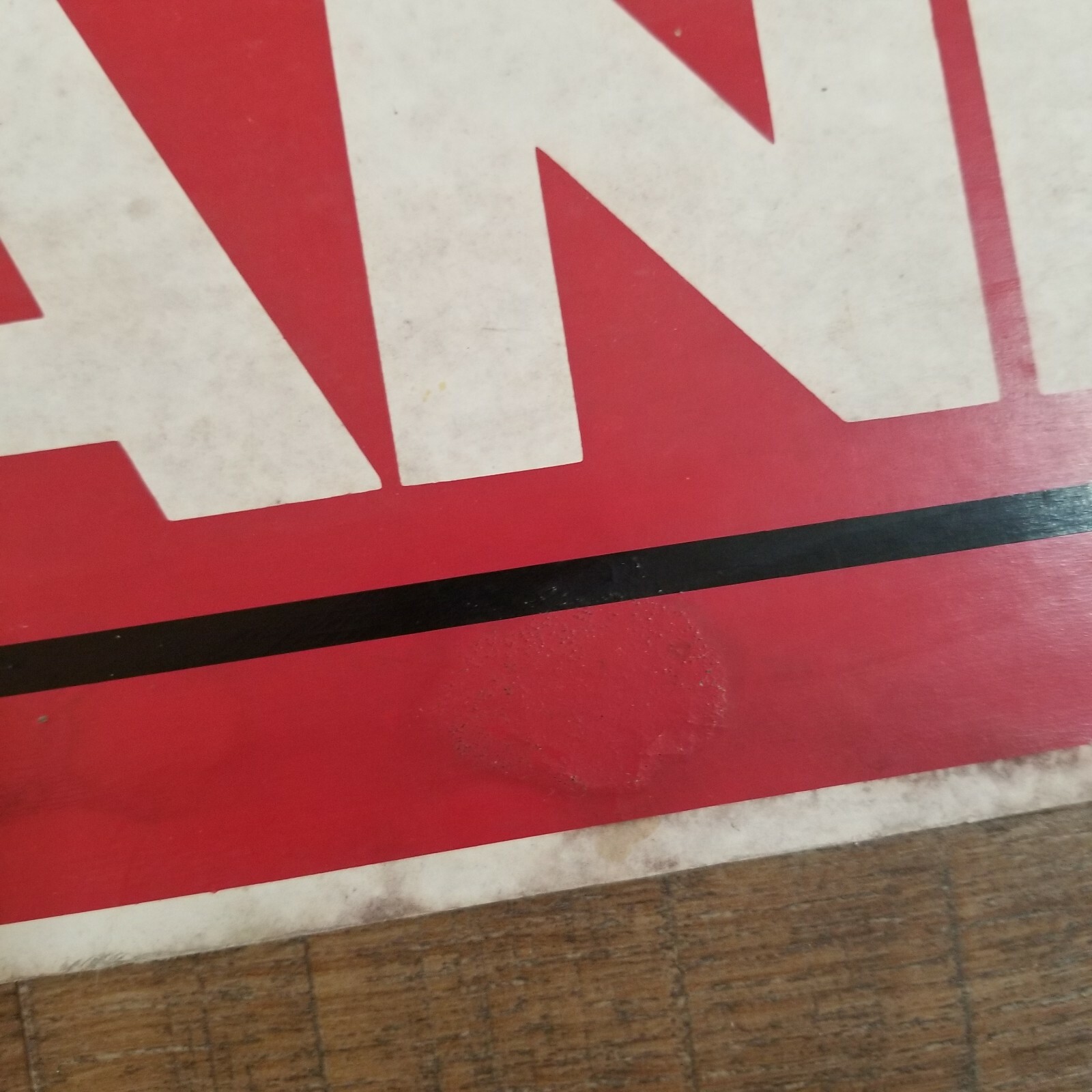 Vintage Cardboard Sign HIGHLANDER Tractor & Implement Replacement Parts 36 x 10″
