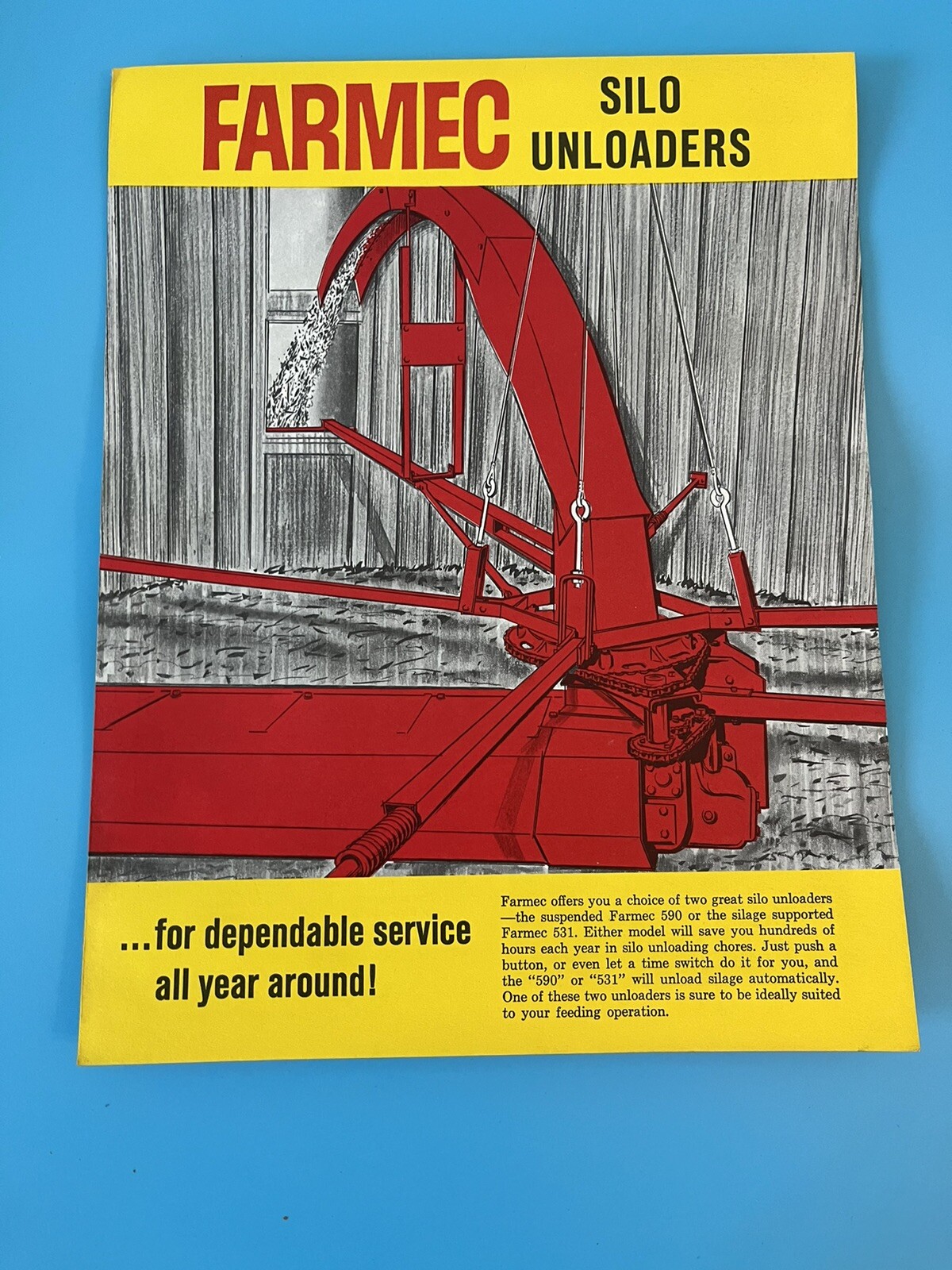 Vintage Set of 4 Farmec Buyers Guide.