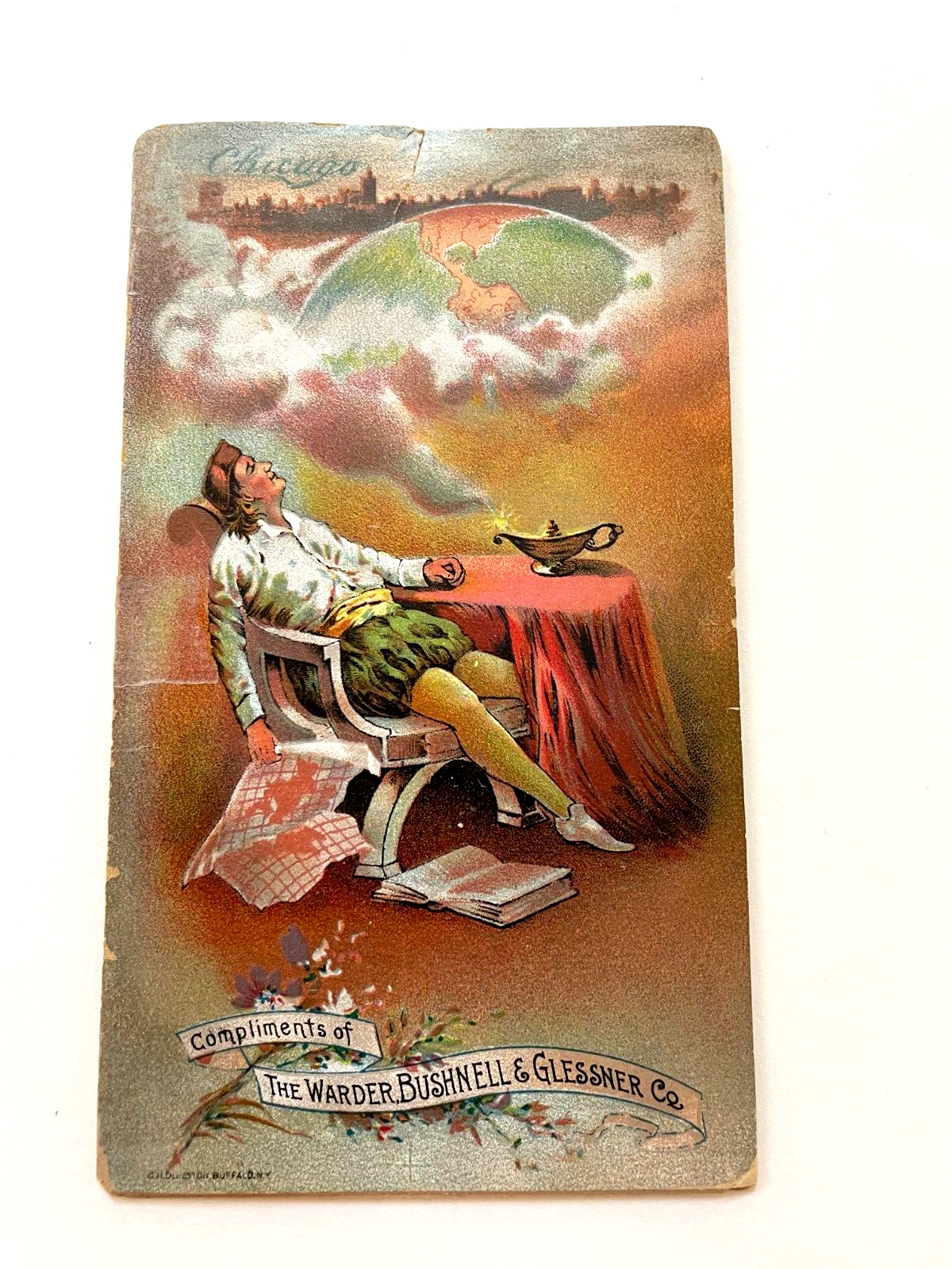 Fantastic Victorian Trade Brochure & Map “The Warder Bushnell & Glessner Co” *