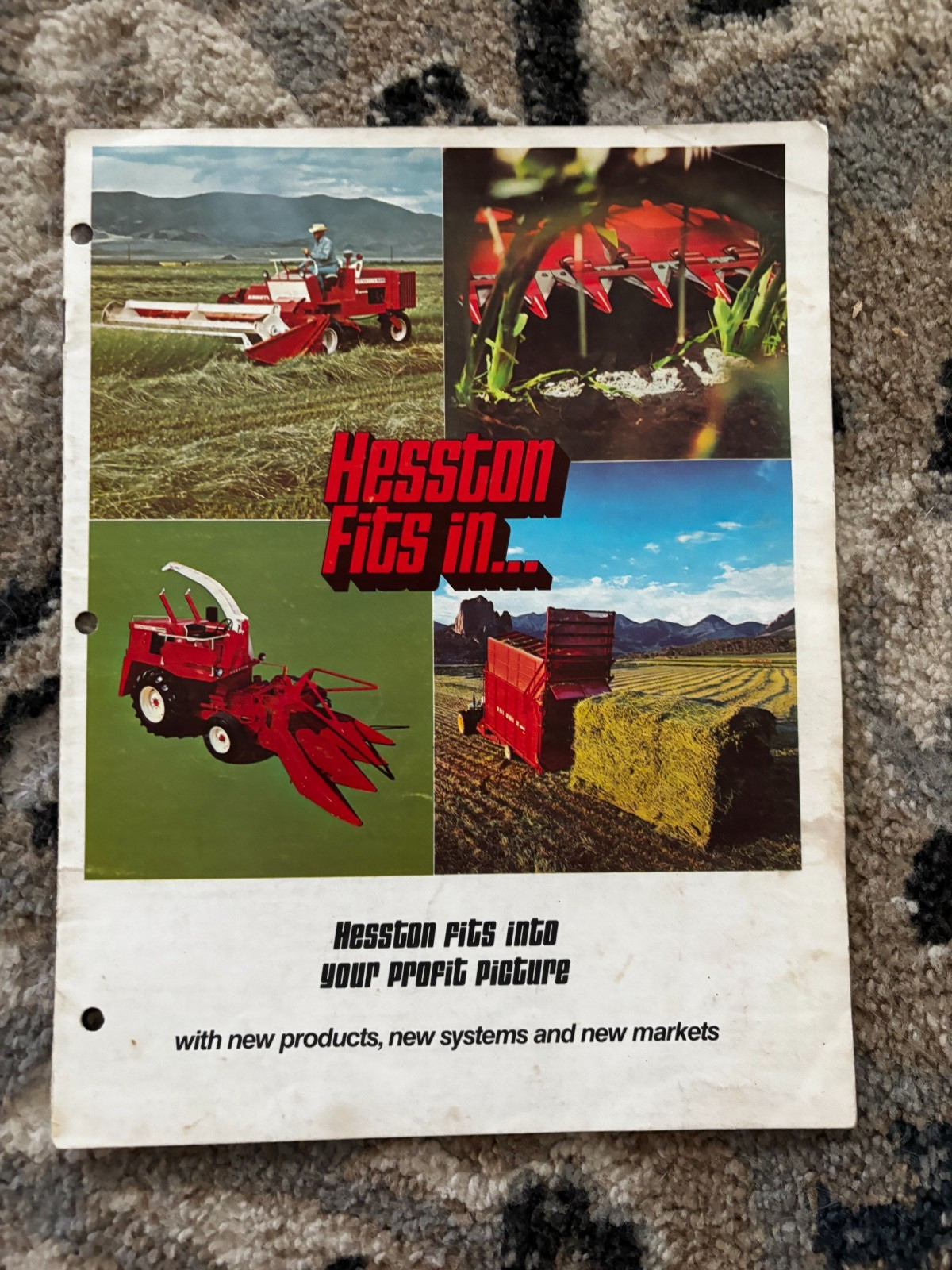 Hesston Buyers Guide For 1970 Brochure DCPA26