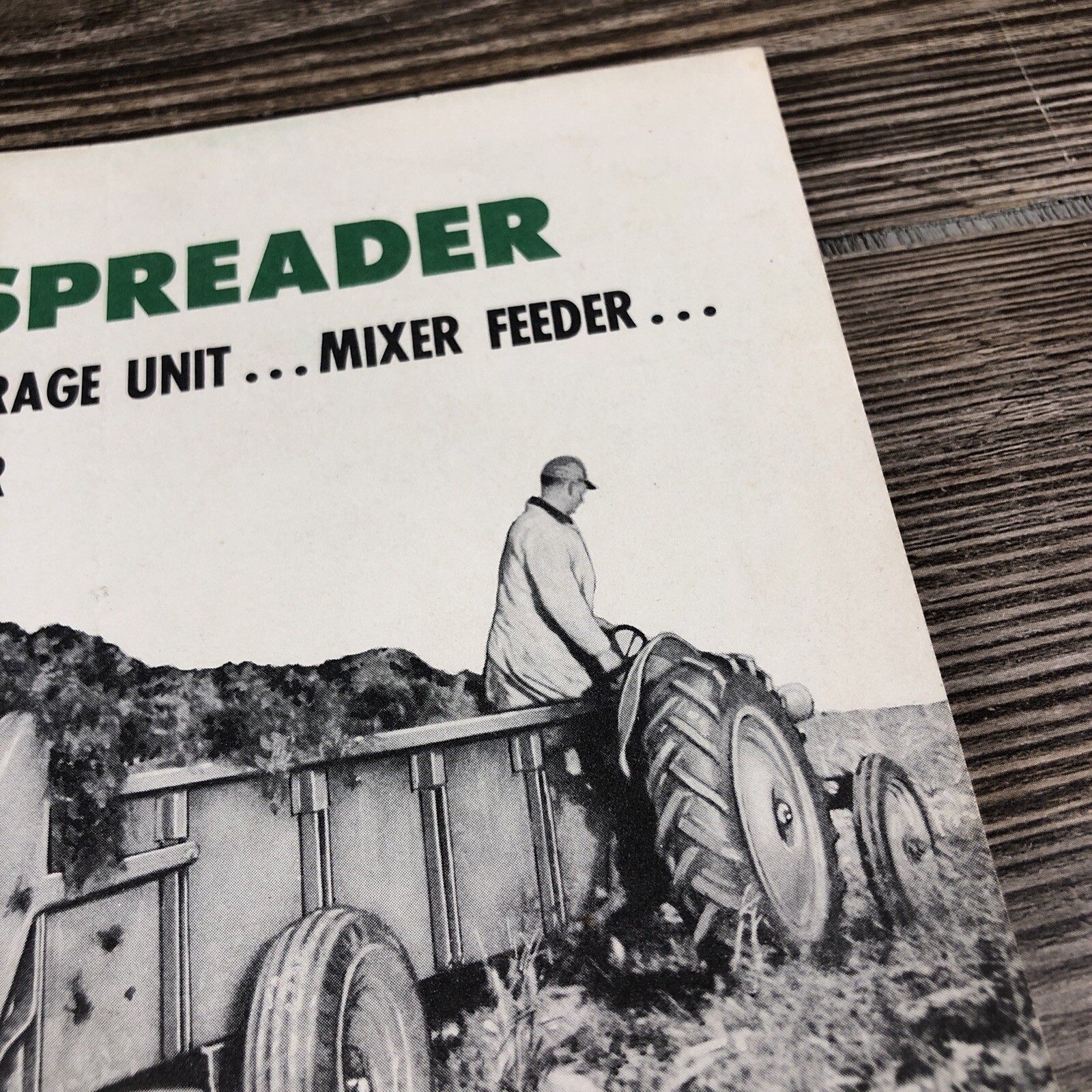 The Farmhand Company 4-Ton Power Box Farming Advertising Brochure Pamphlet