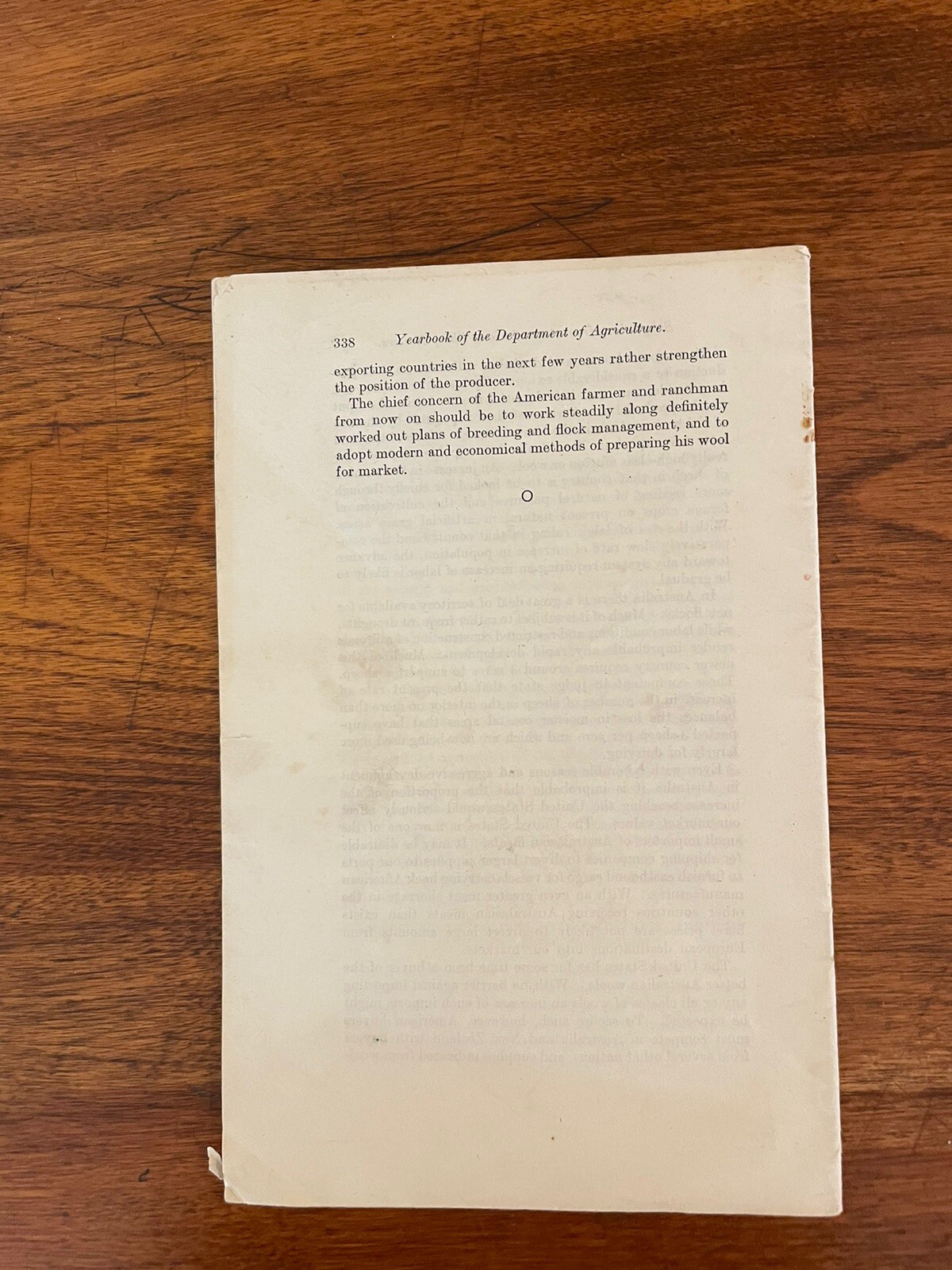 Vtg 1914- US Department Of Agriculture-Paper Pamphlet-SUGGESTIONS FROM AUSTRALIA