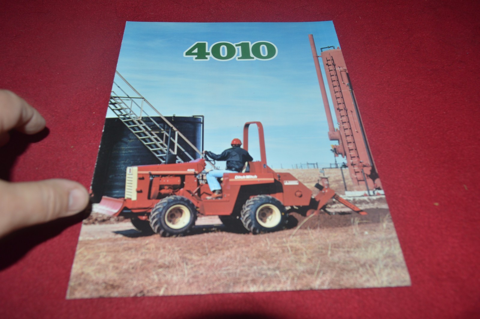 Ditch Witch 4010 Trencher Dealer’s Brochure CDIL