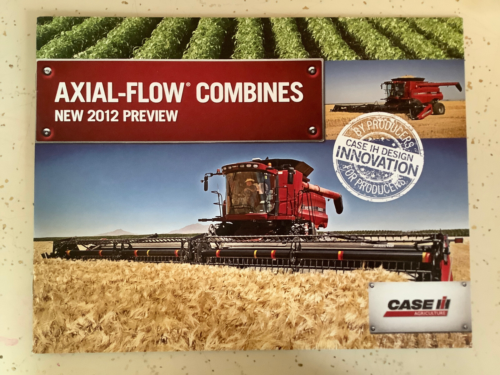AXIAL-FLOW COMBINES NEW 2012 PREVIEW 12 PAGES 2011 Sales Brochure