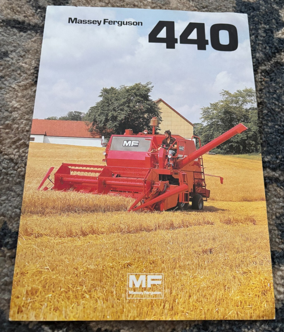 Massey Ferguson 440 Combine Brochure FCCA25