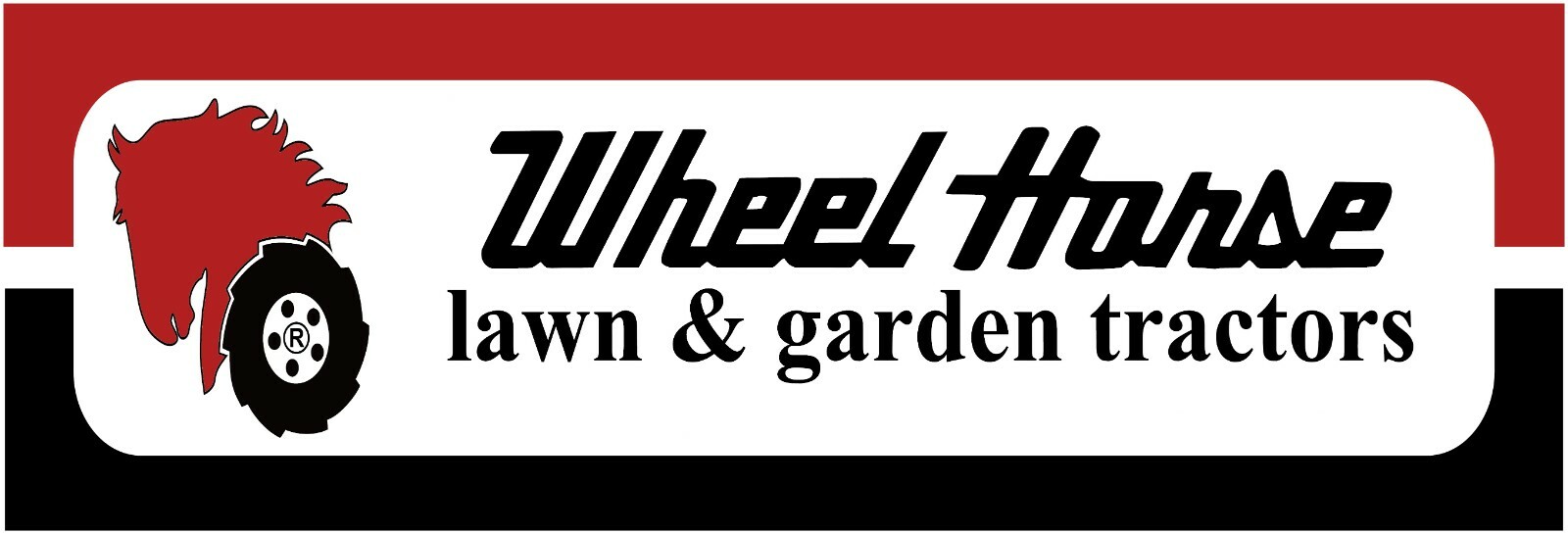 Wheel Horse Lawn Tractors Sign 12″ x 36″ USA STEEL XL Size – 4 POUNDS