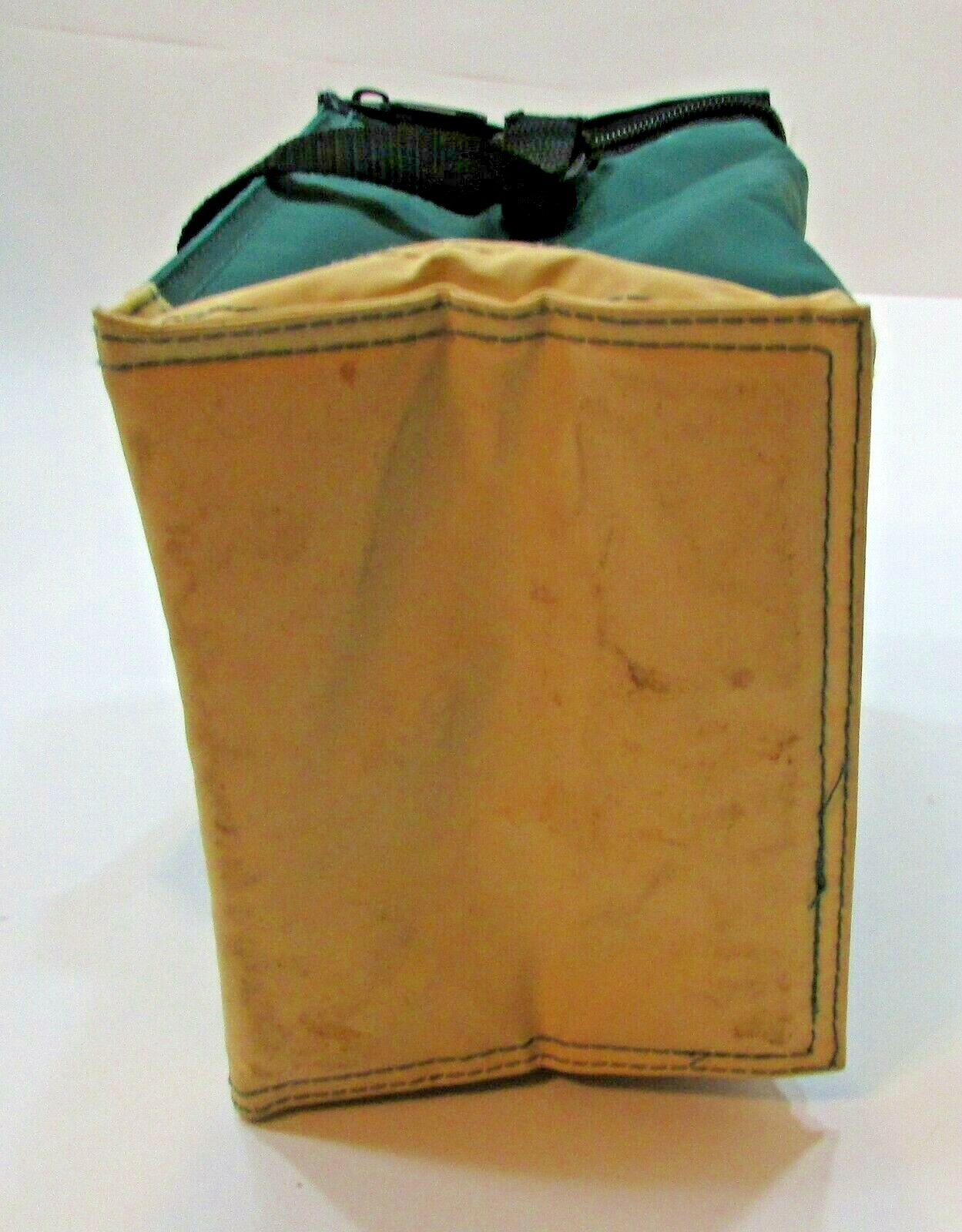 Vintage Bobcat Skidster Skid Loader Safety Insulated Nylon Lunch Bag FREE S/H